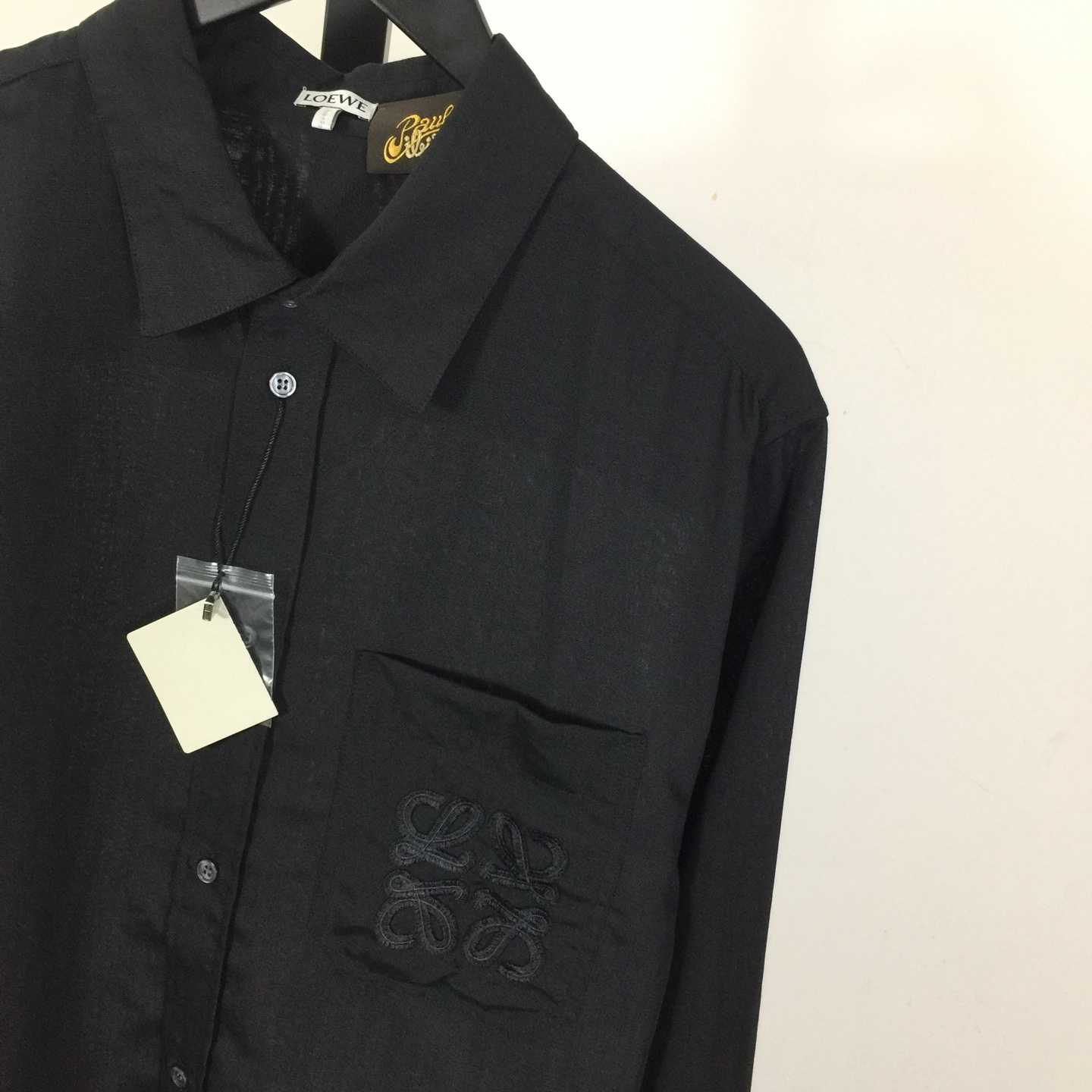 Loewe Shirt In Viscose And Linen - EUR FASHION