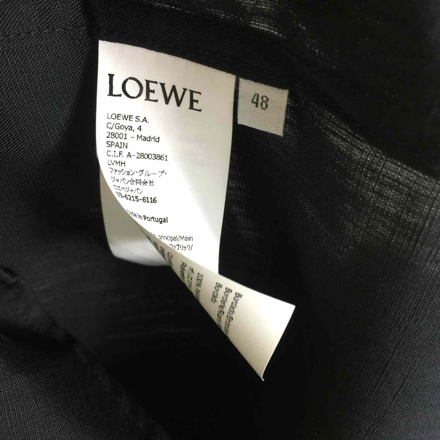 Loewe Shirt In Viscose And Linen - EUR FASHION