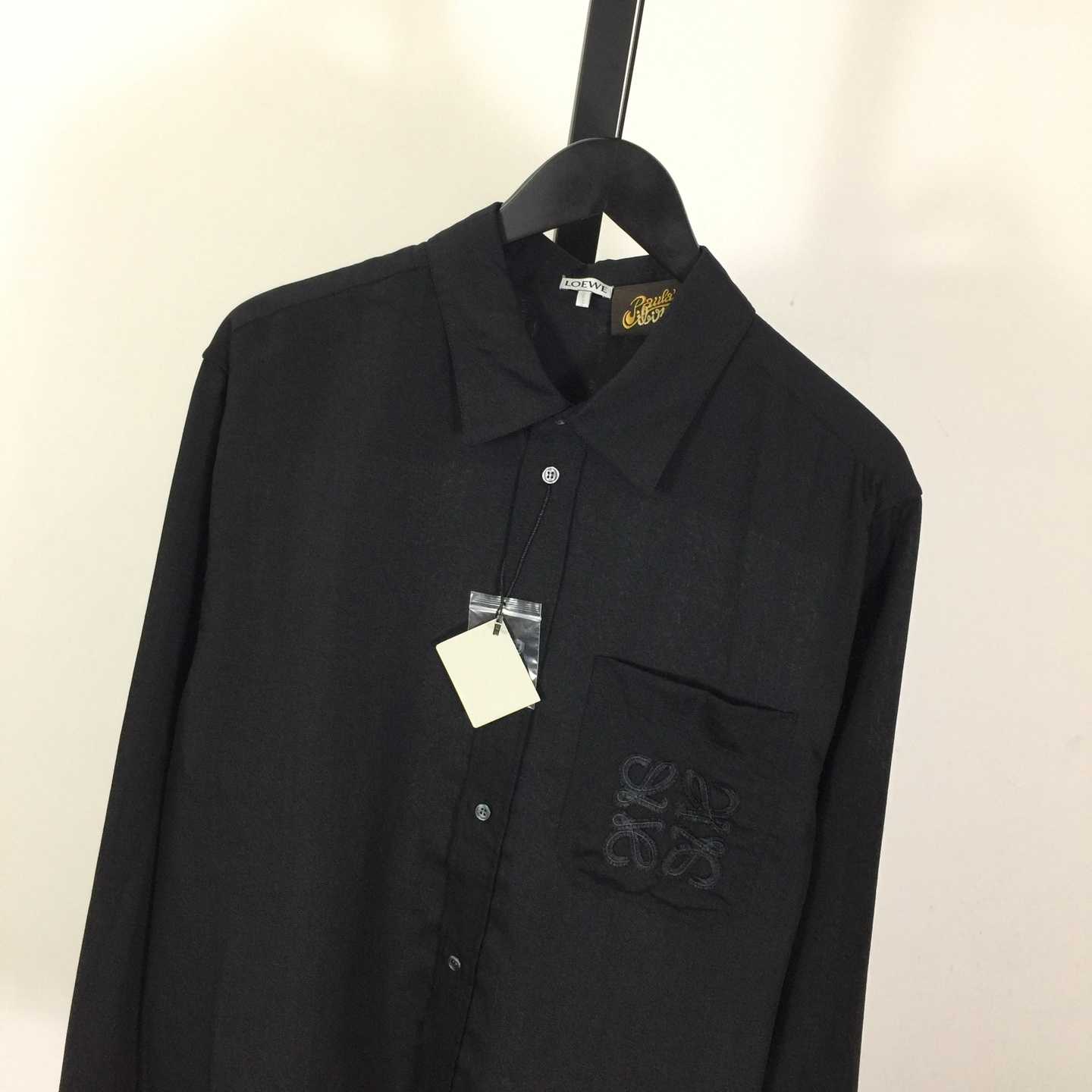 Loewe Shirt In Viscose And Linen - EUR FASHION