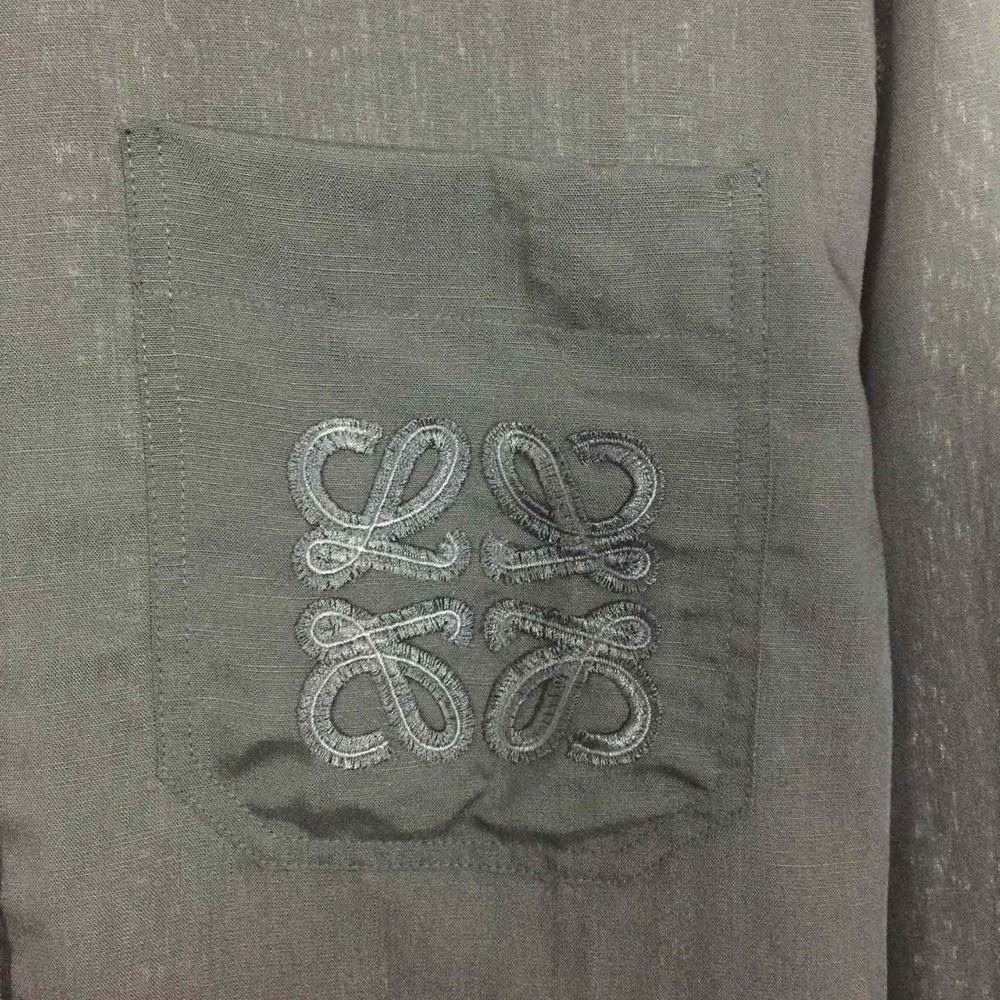Loewe Shirt In Viscose And Linen - EUR FASHION