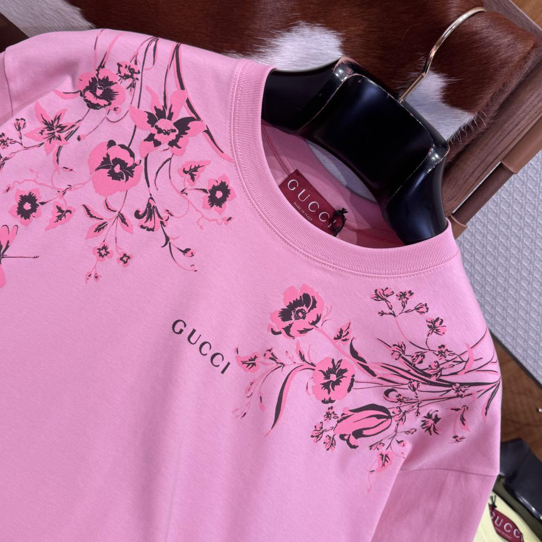 Gucci Soft Cotton Jersey T-shirt With Print - EUR FASHION