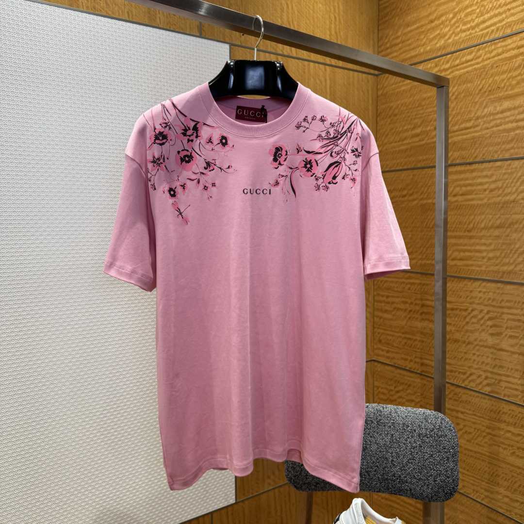 Gucci Soft Cotton Jersey T-shirt With Print - EUR FASHION