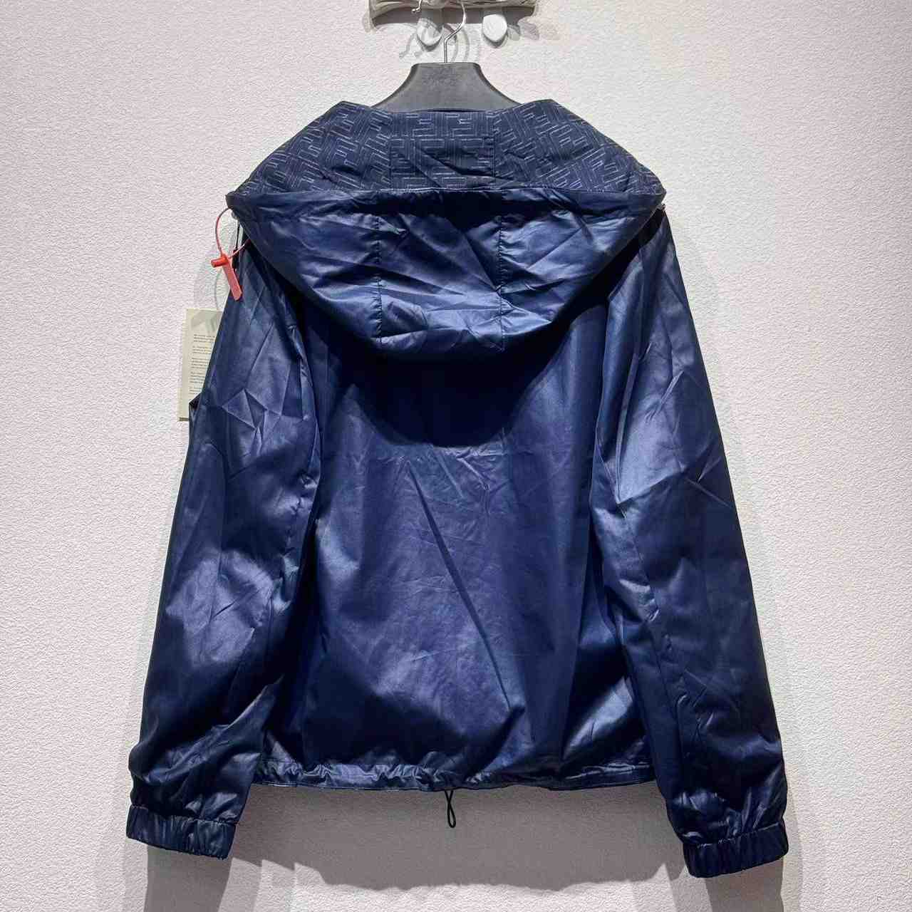 Fendi Blue FF Nylon Jacket - EUR FASHION