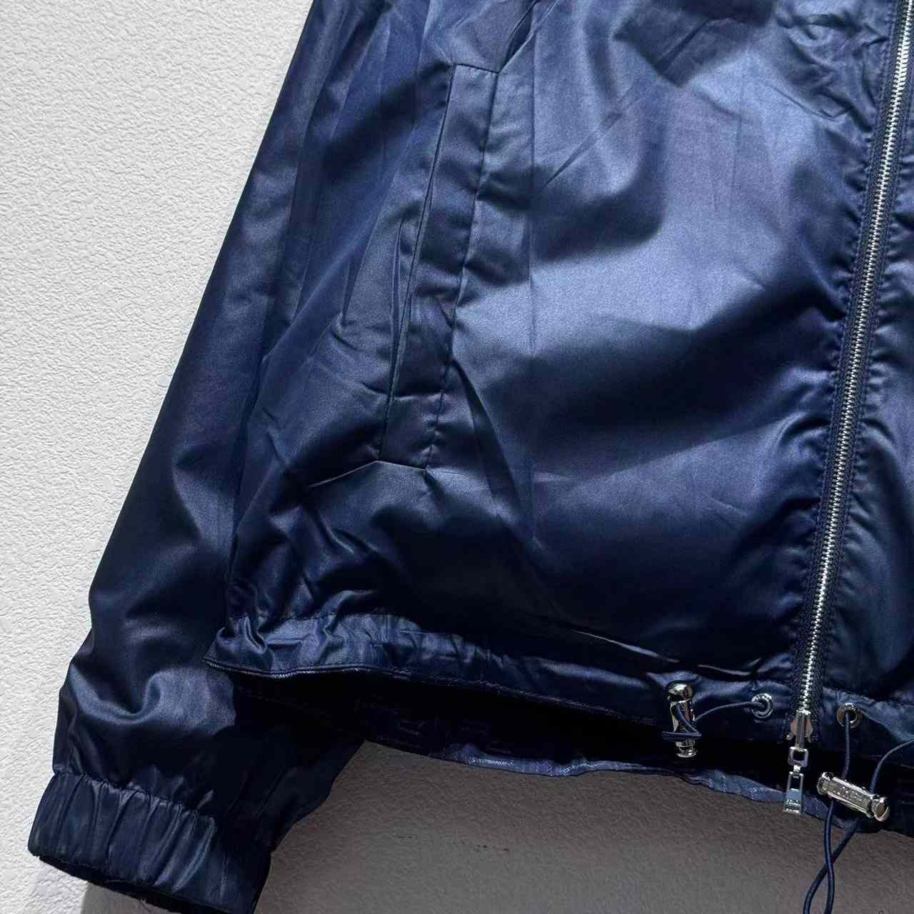 Fendi Blue FF Nylon Jacket - EUR FASHION