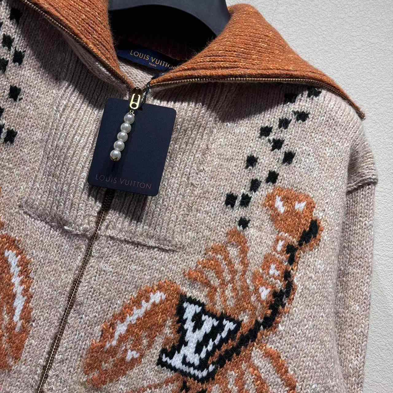 Louis Vuitton Zippered Knitted Blouson   1AIM56 - EUR FASHION