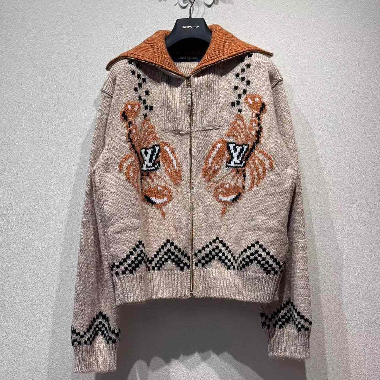 Louis Vuitton Zippered Knitted Blouson   1AIM56 - EUR FASHION