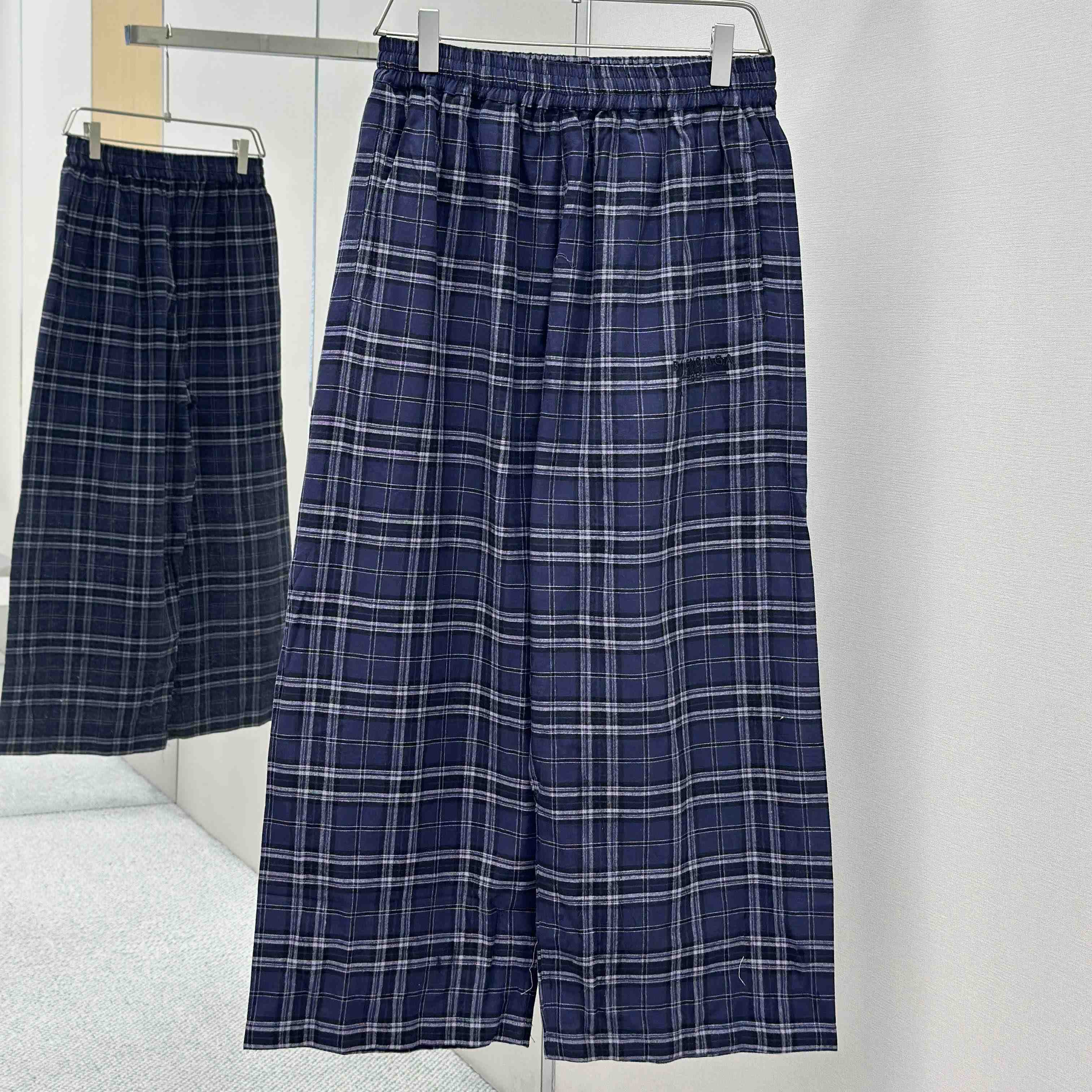Balenciaga Check Tracksuit Pants - EUR FASHION