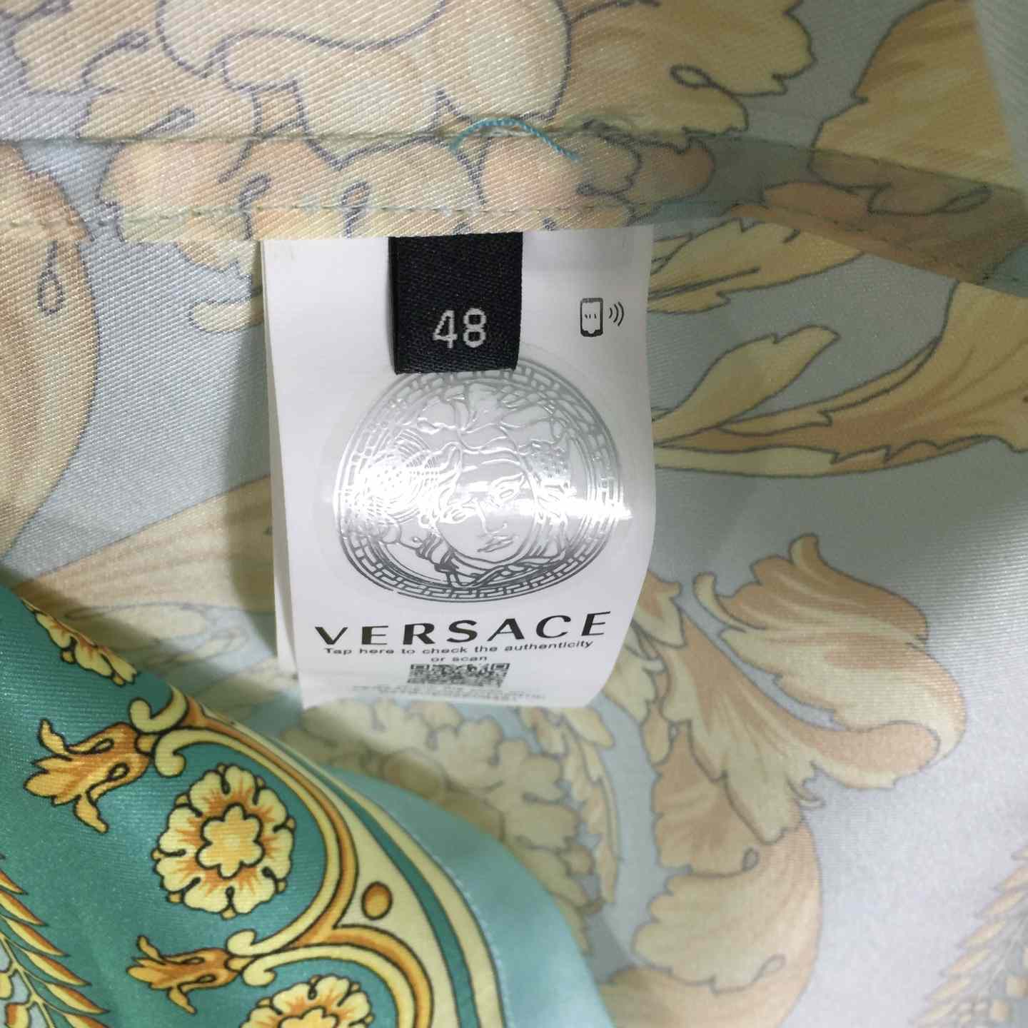 Versace Barocco Silk Shirt - EUR FASHION