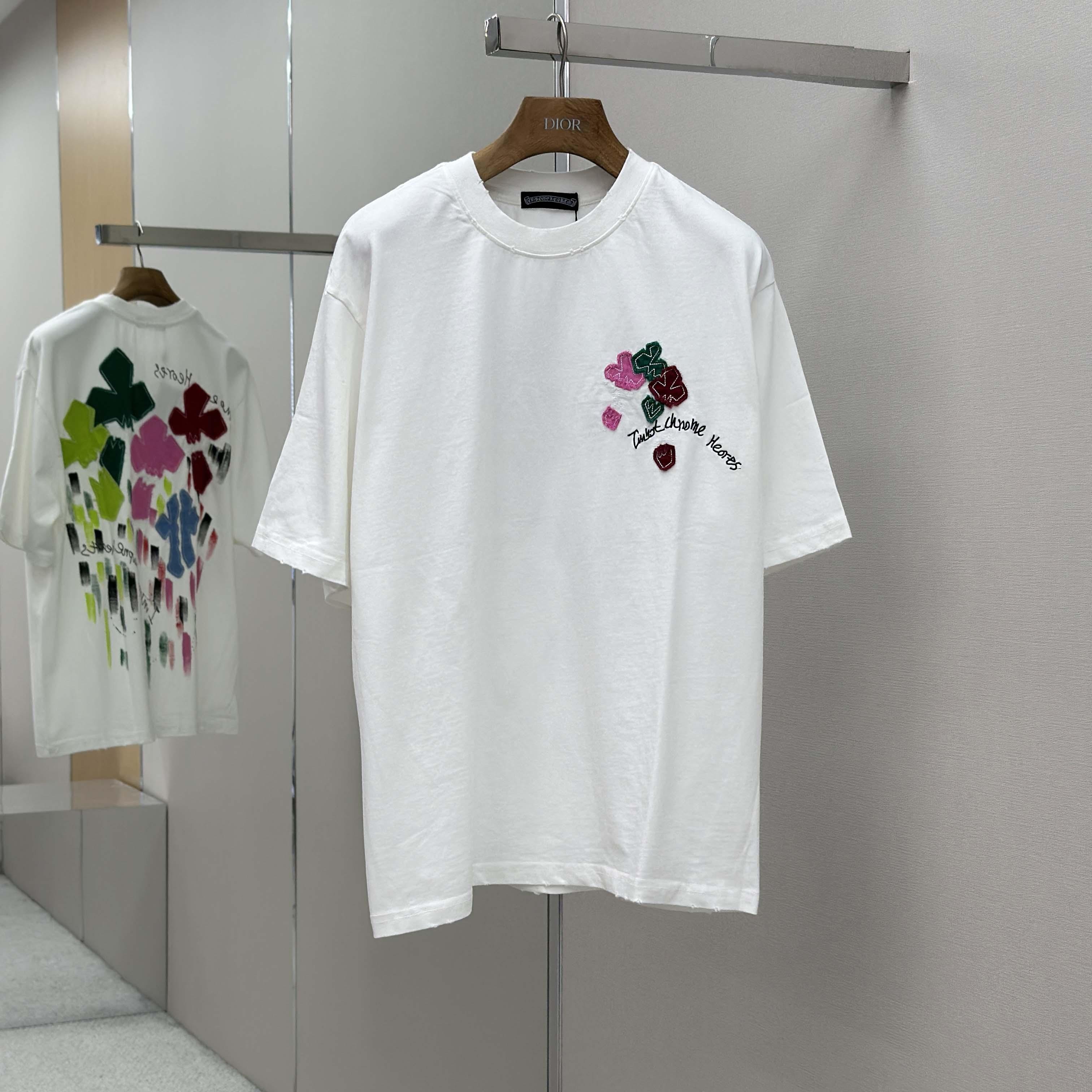 Chrome Hearts Cotton Tee - EUR FASHION