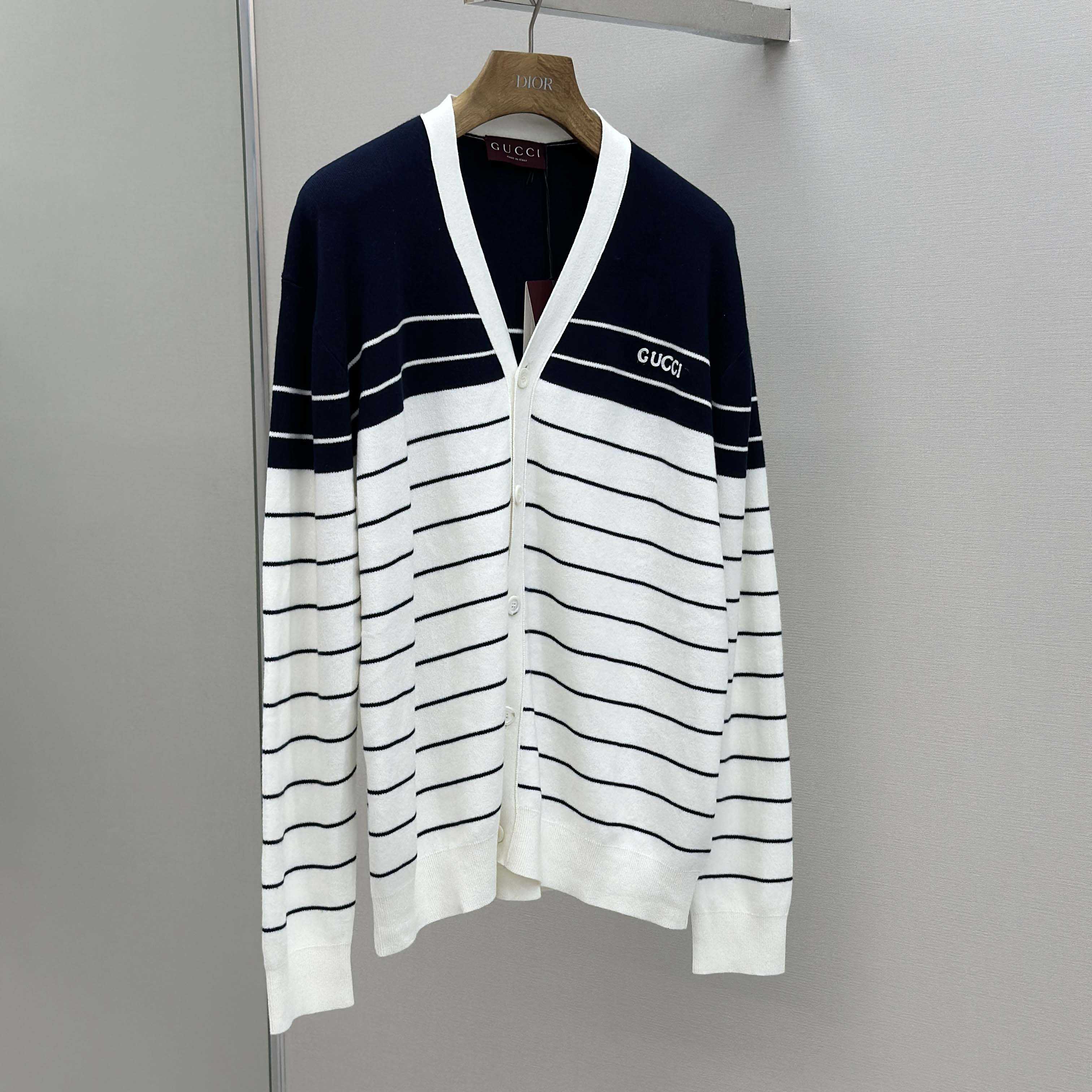 Gucci Cotton Cardigan With Embroidery - EUR FASHION