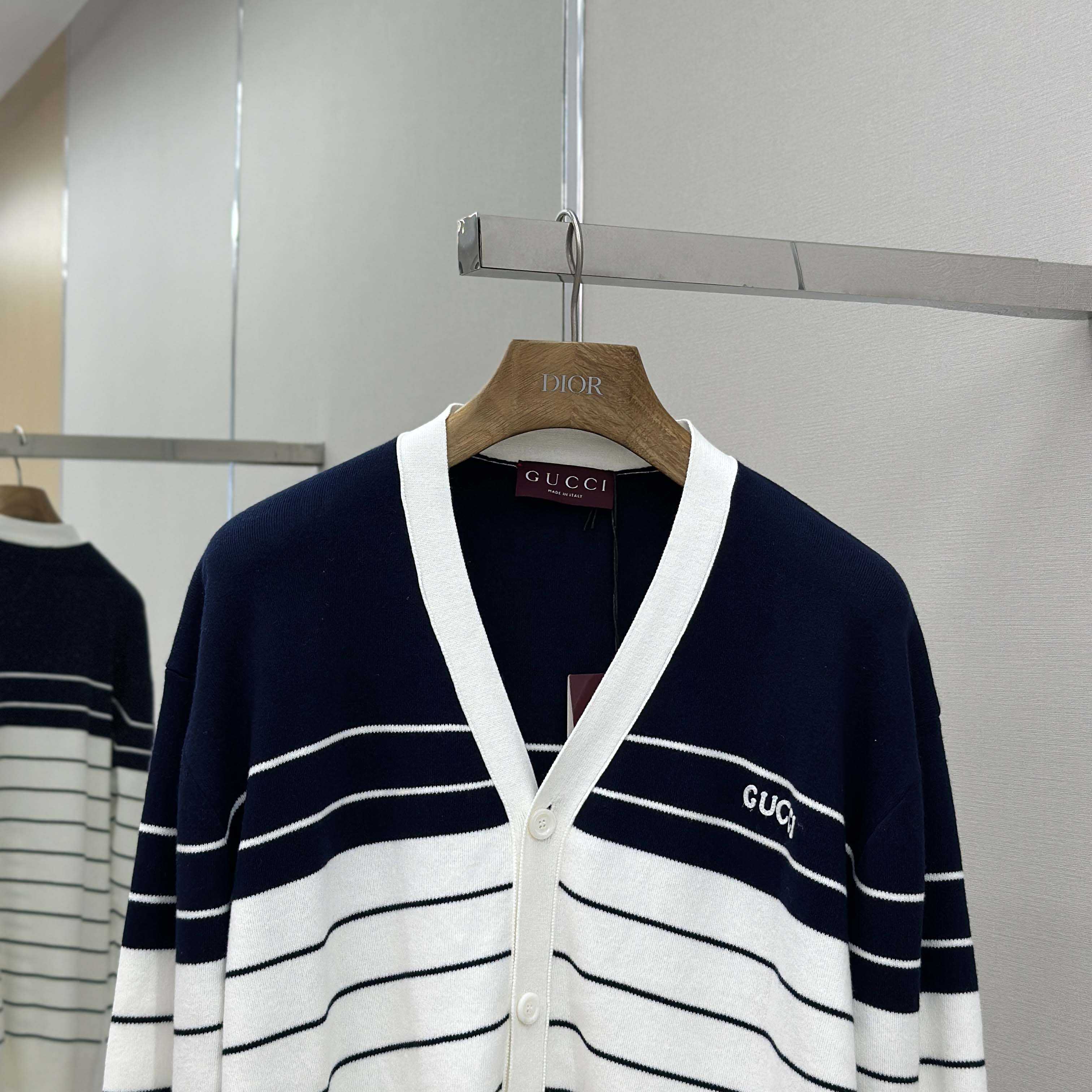 Gucci Cotton Cardigan With Embroidery - EUR FASHION