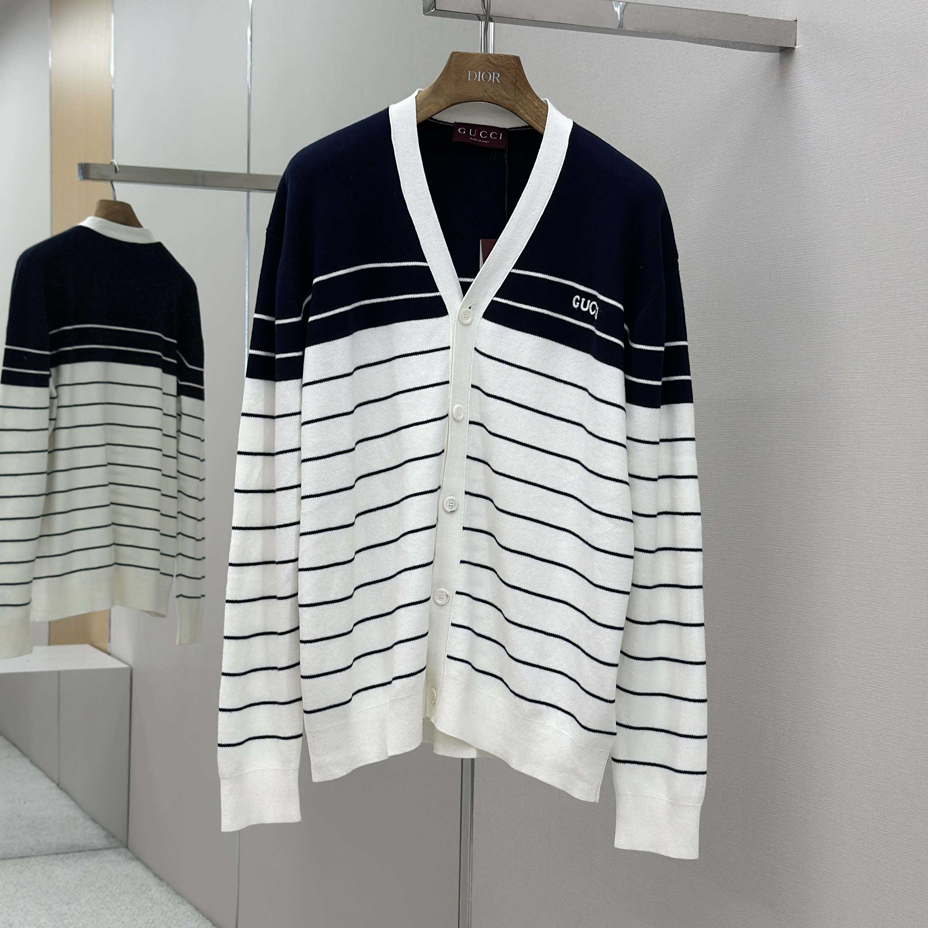 Gucci Cotton Cardigan With Embroidery - EUR FASHION