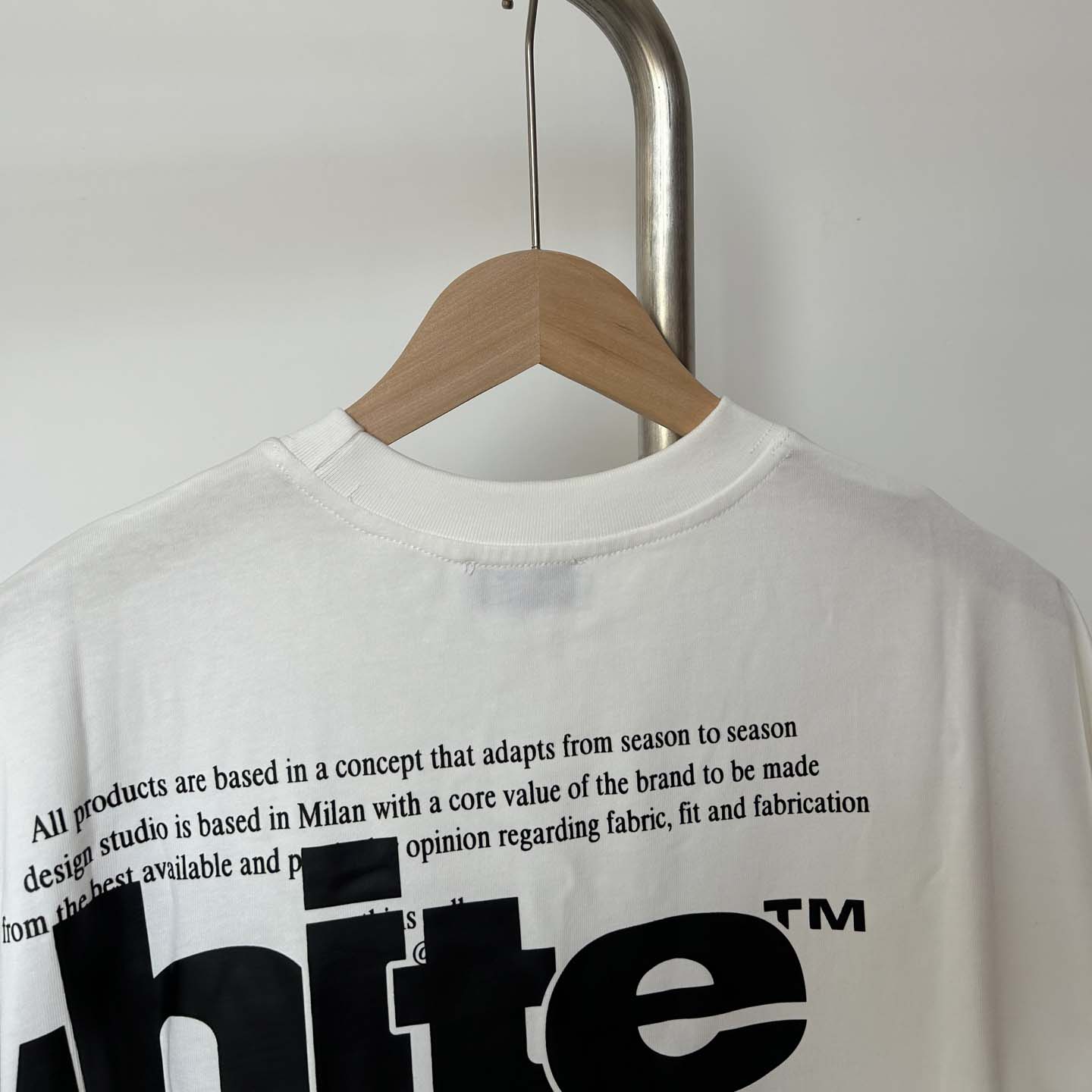 Off-White Shared Logo Cotton T-shirt - EUR FASHION