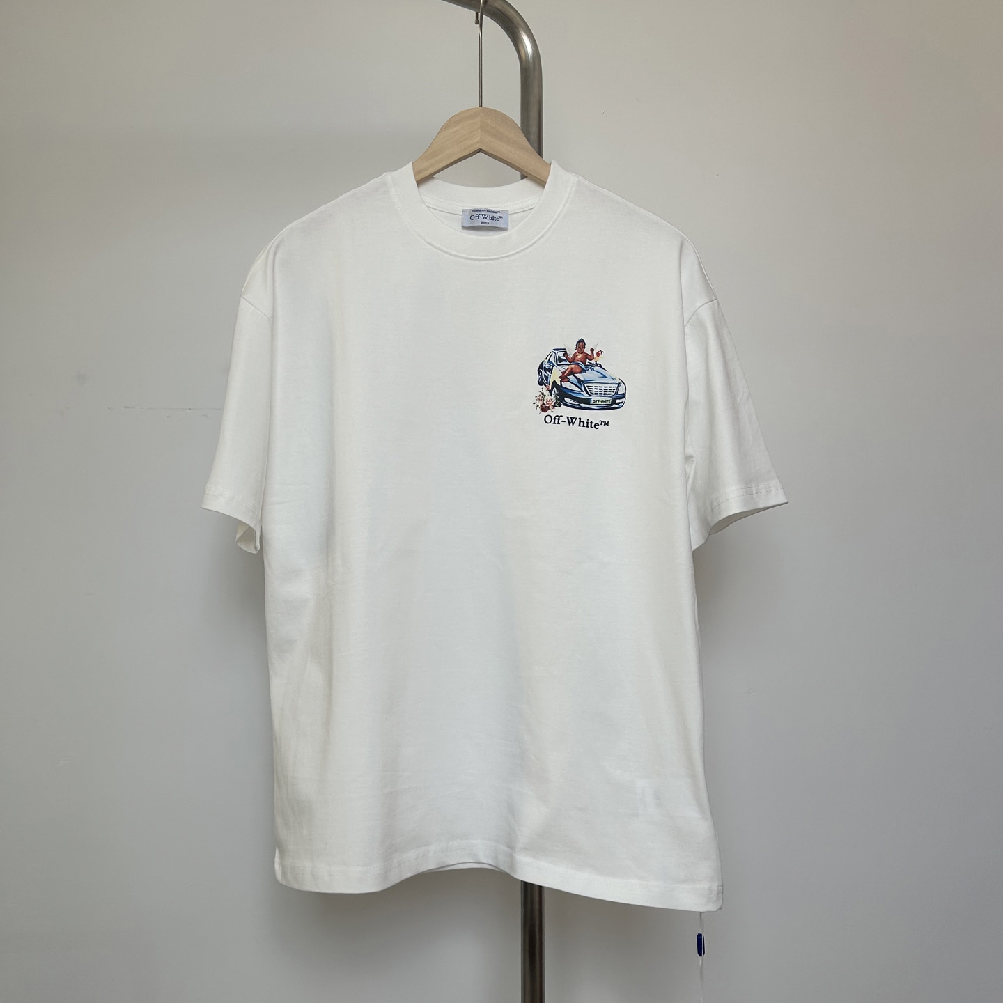 Off-White White Fresco Arrow T-Shirt    - EUR FASHION