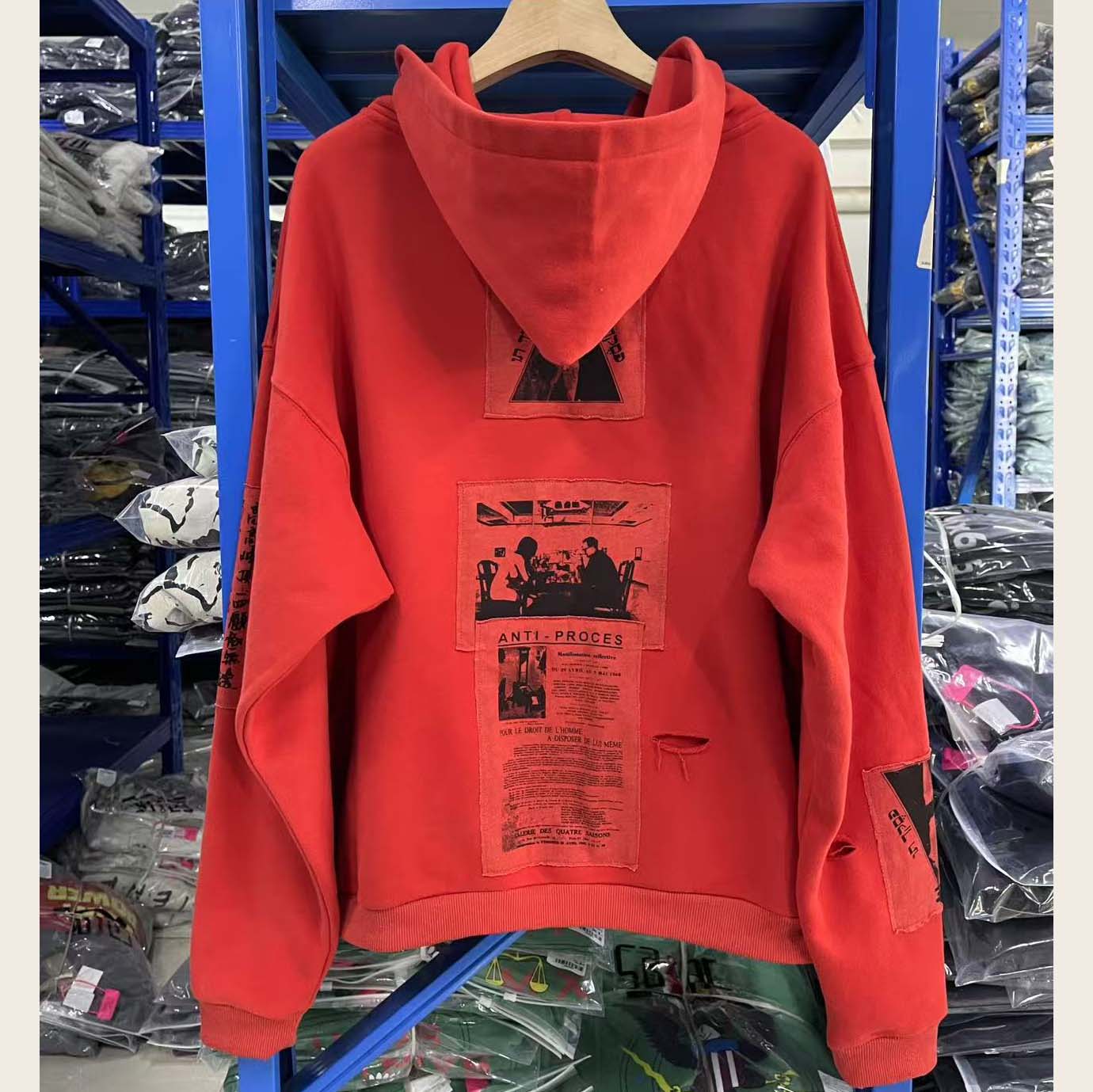 Enfants Riches Déprimes Anti-Process Thermal Lined Hoodie - EUR FASHION