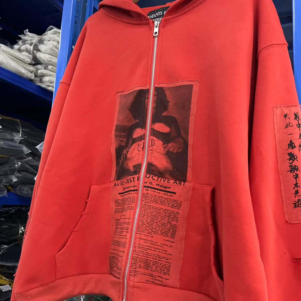 Enfants Riches Déprimes Anti-Process Thermal Lined Hoodie - EUR FASHION