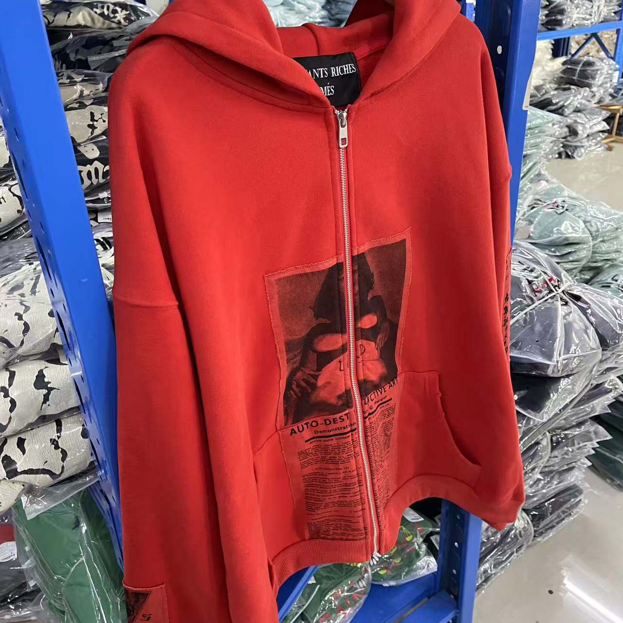 Enfants Riches Déprimes Anti-Process Thermal Lined Hoodie - EUR FASHION
