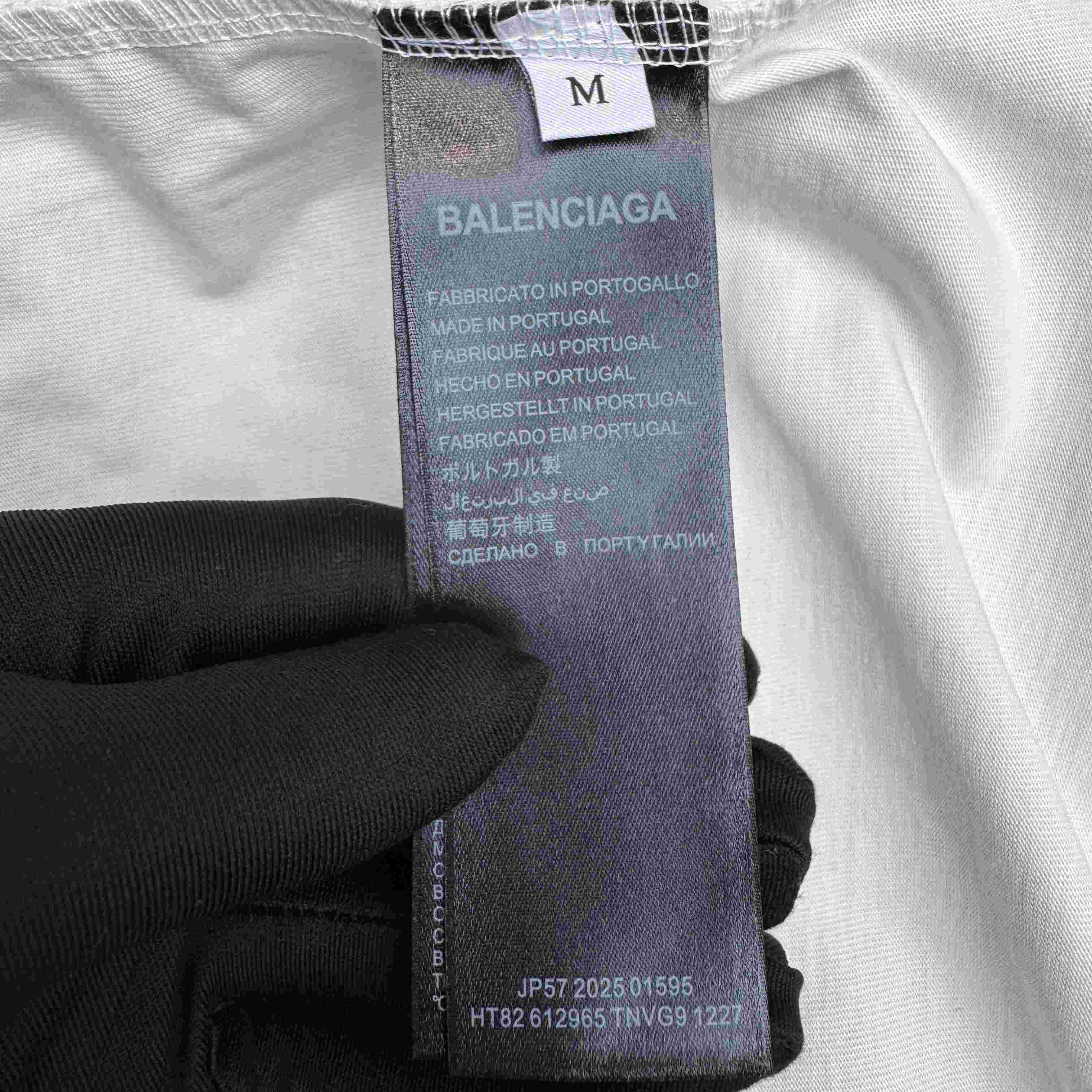 Balenciaga New Balenciaga Back T-Shirt Medium Fit  - EUR FASHION