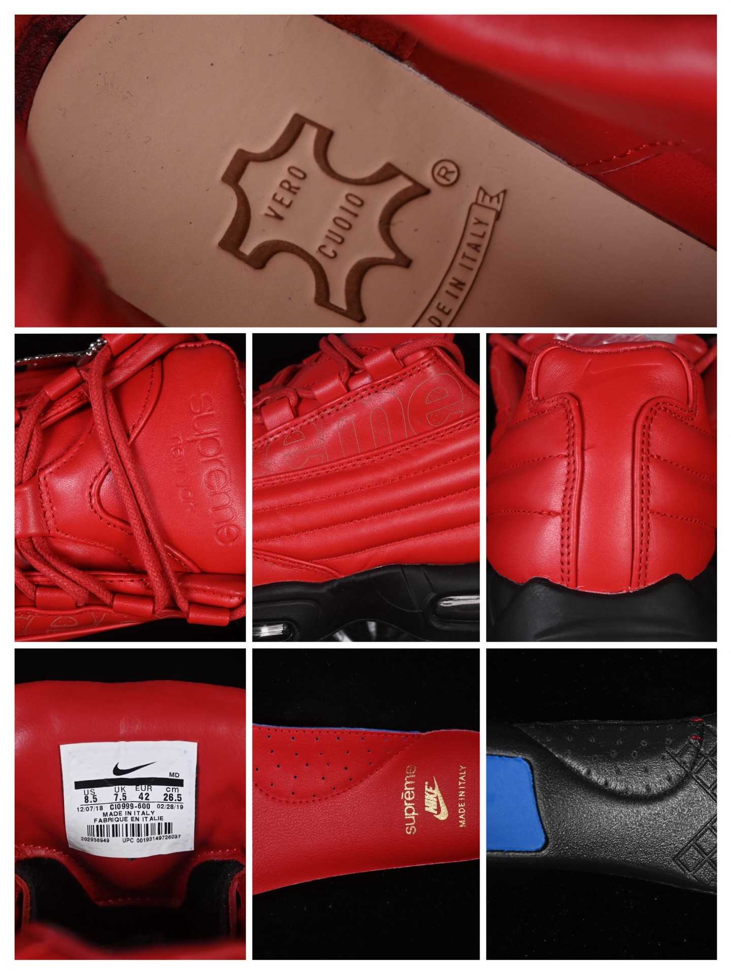 Supreme x Nike Air Max 95 Lux    CI0999-600 - EUR FASHION