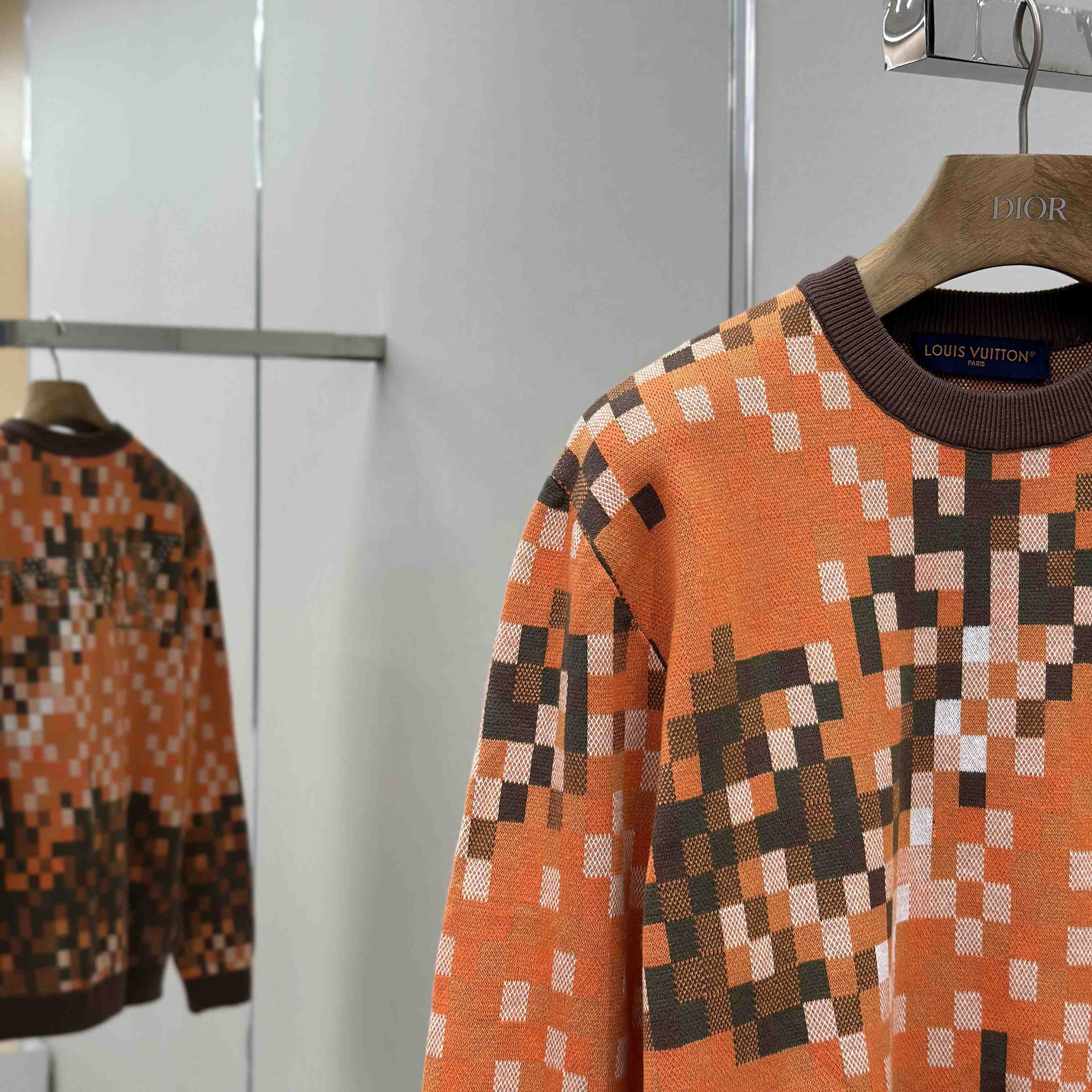 Louis Vuitton Jacquard Cotton Pullover   1AFXRN - EUR FASHION