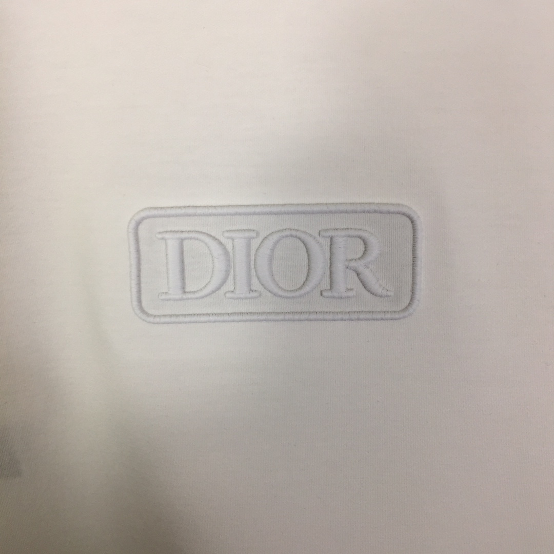 Dior Logo Cotton T-Shirt  - EUR FASHION