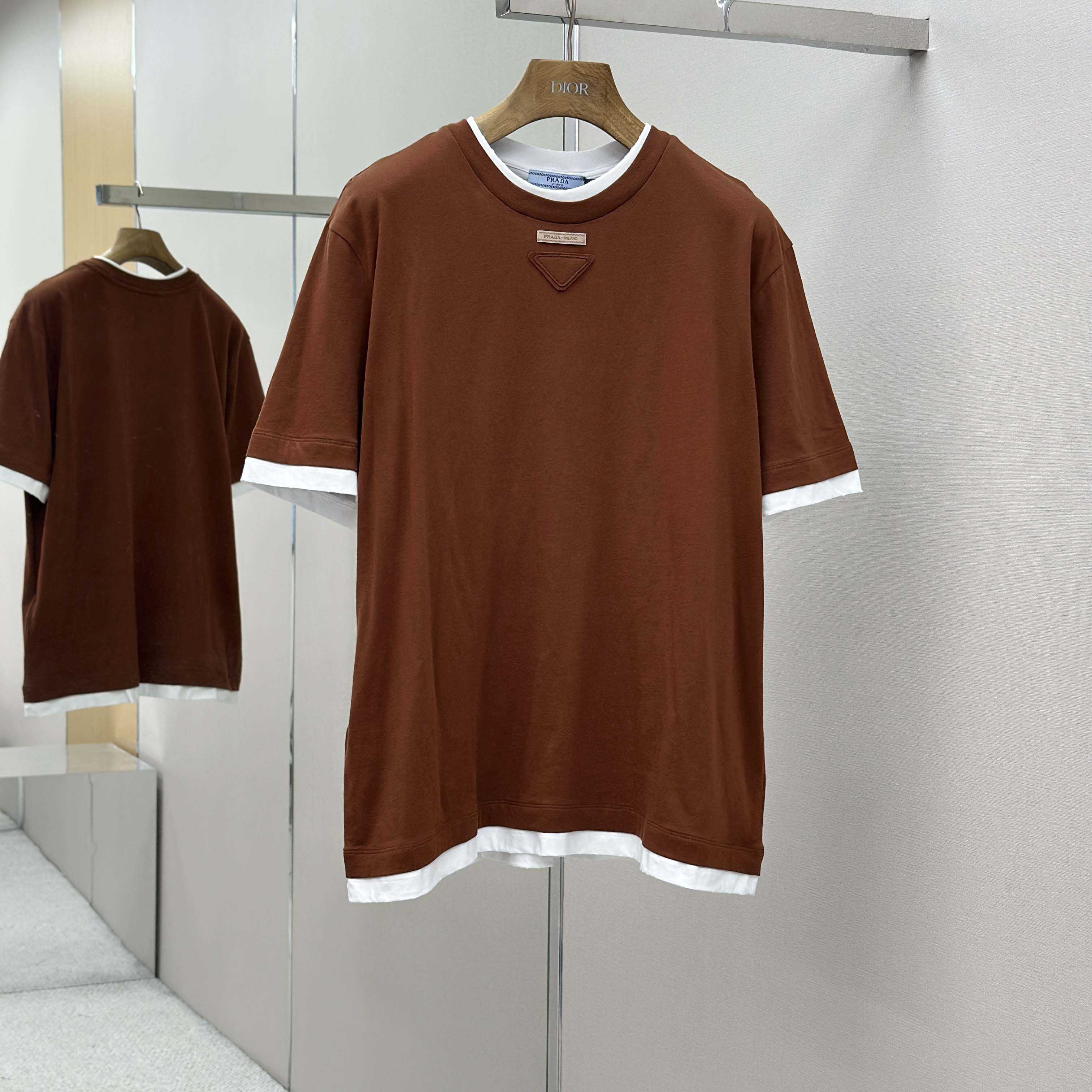 Prada Cotton jersey T-shirt - EUR FASHION