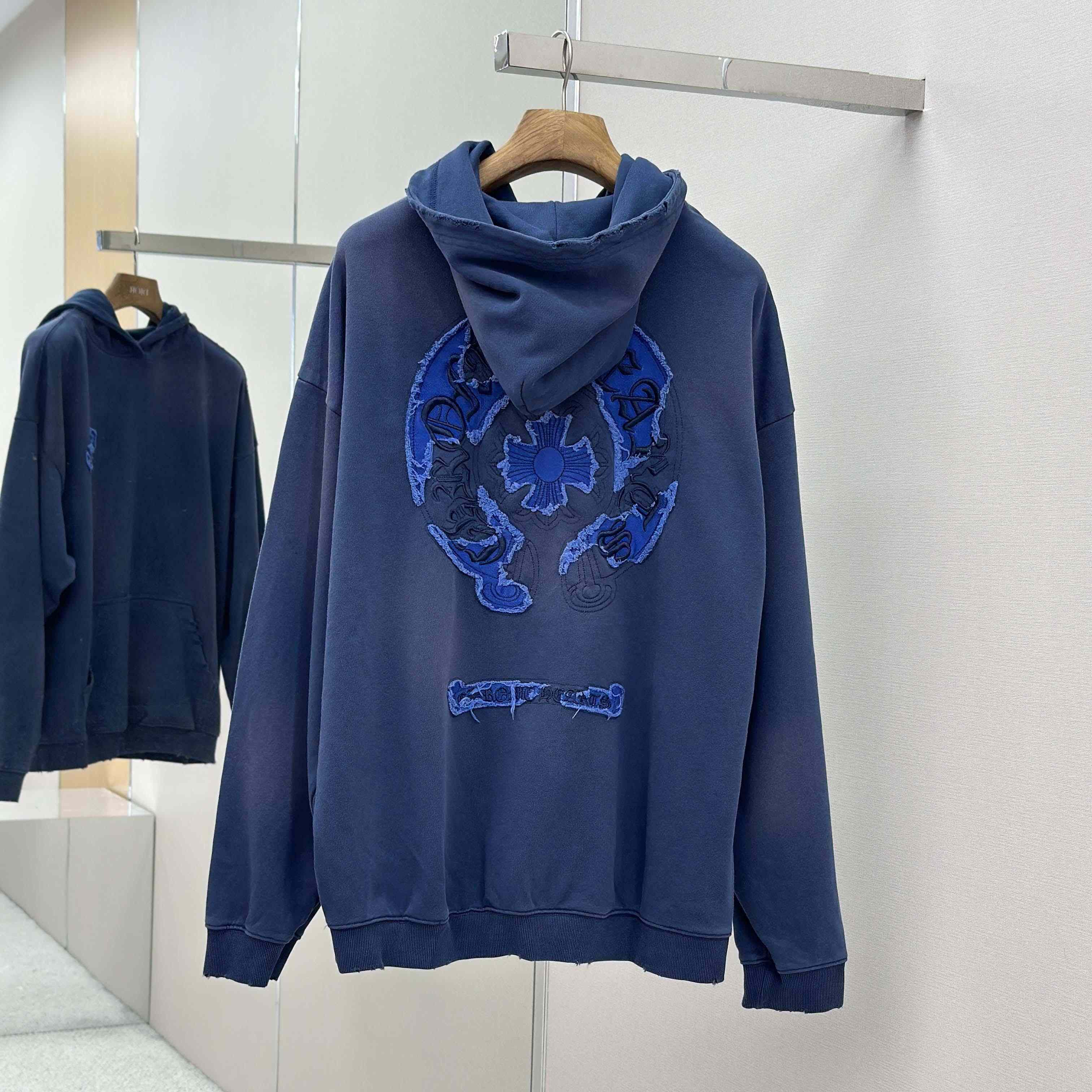 Chrome Hearts Cotton Hoodie - EUR FASHION