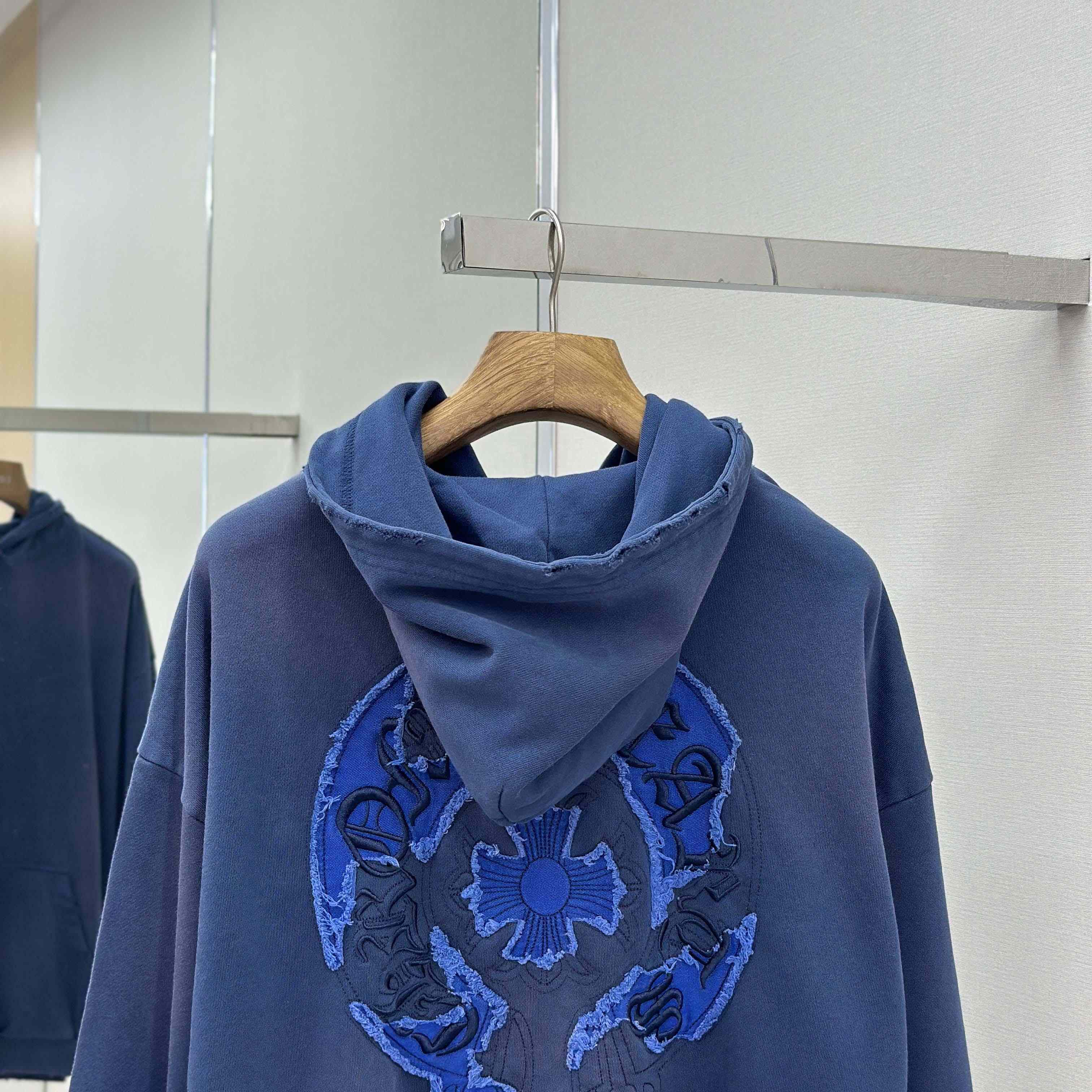 Chrome Hearts Cotton Hoodie - EUR FASHION
