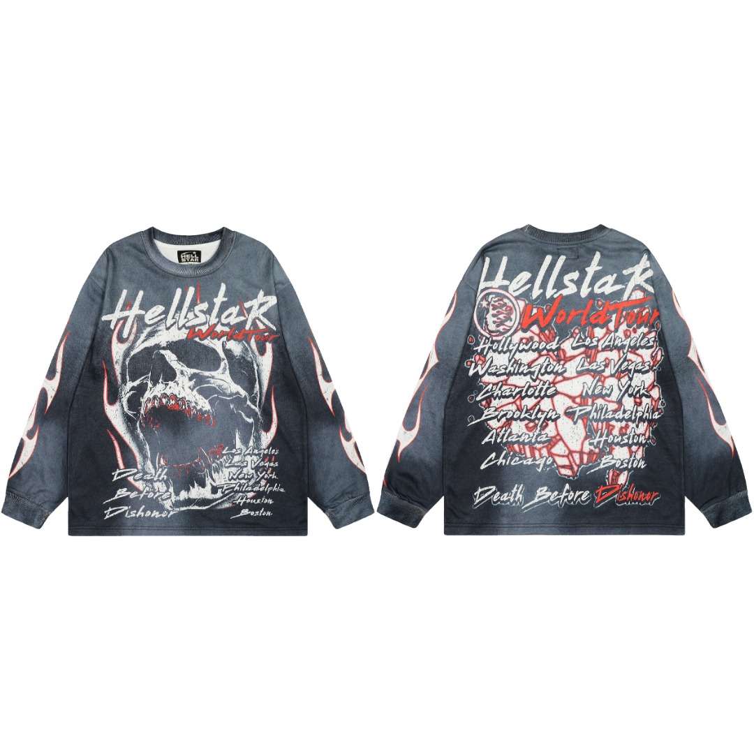 Hellstar Longsleeve Tee - EUR FASHION
