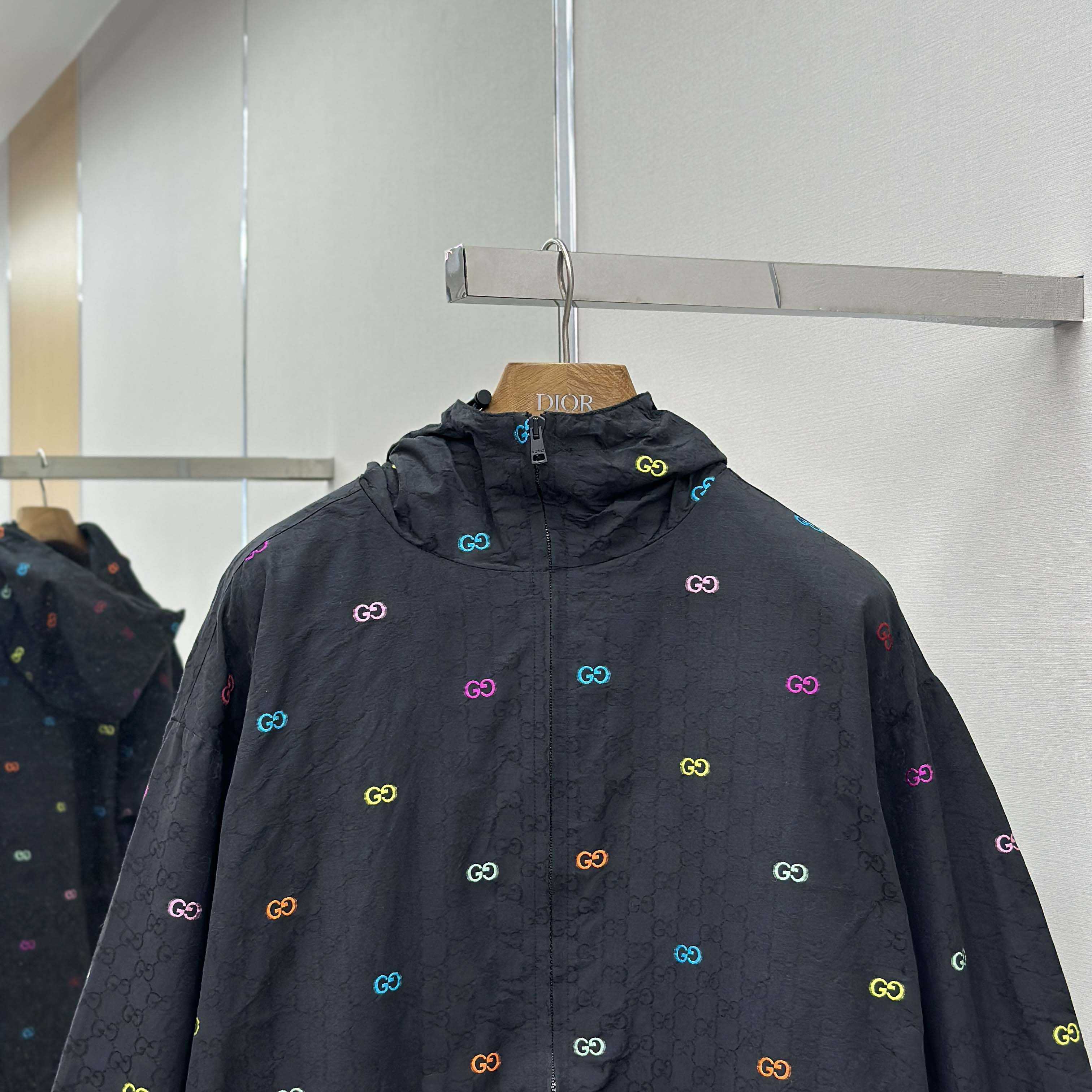 Gucci GG Cotton Ripstop Zip Jacket  - EUR FASHION