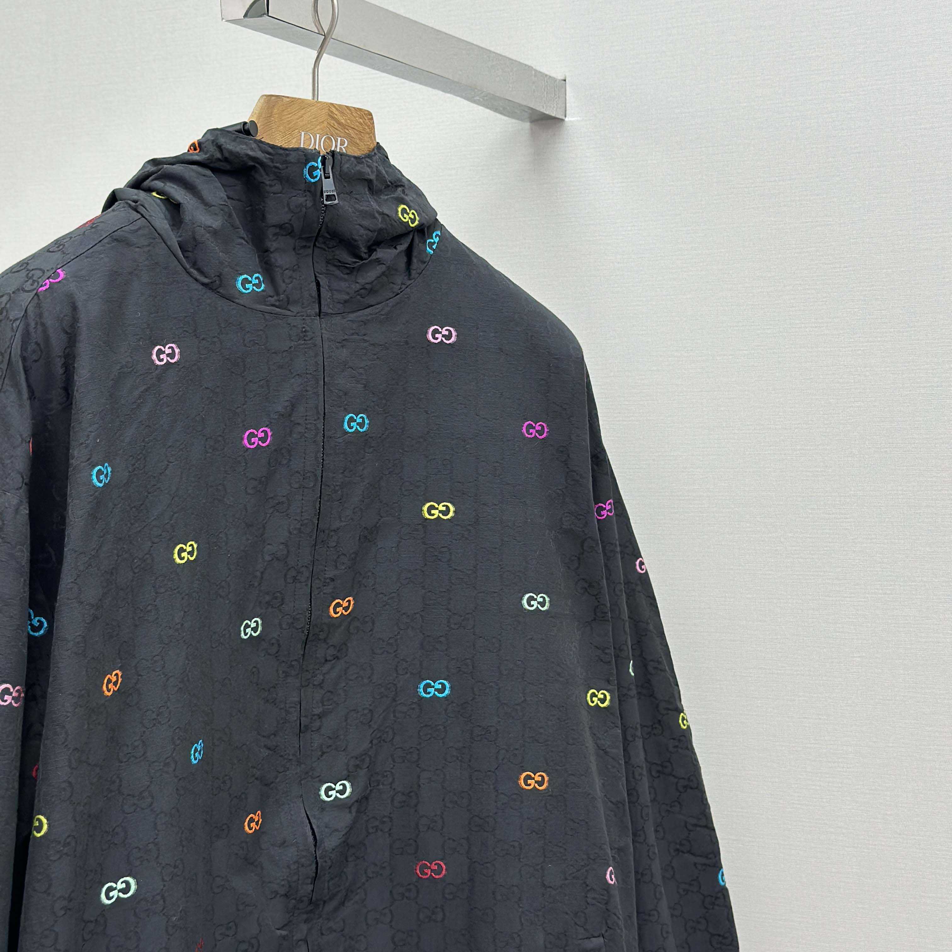 Gucci GG Cotton Ripstop Zip Jacket  - EUR FASHION