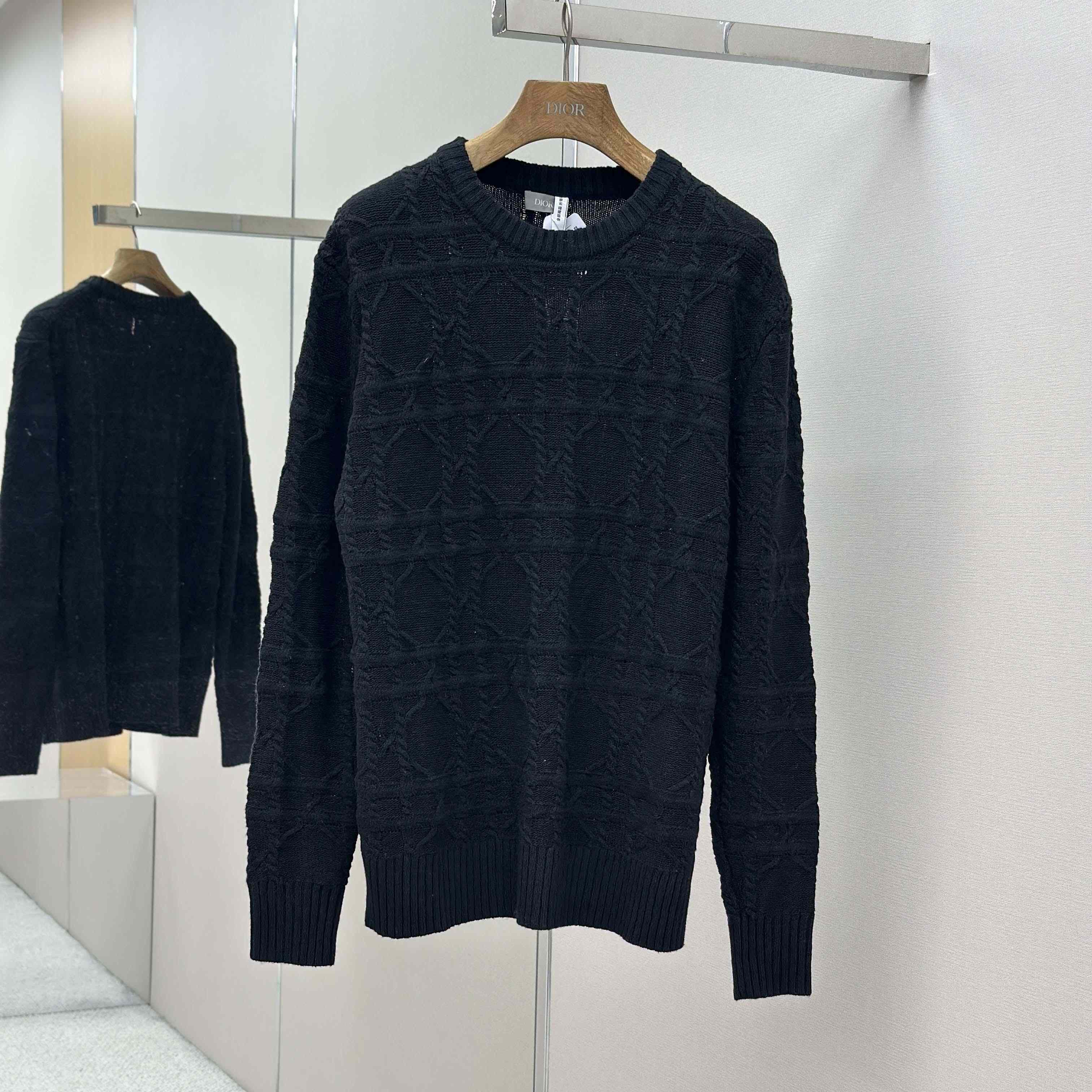 Dior Icons Cannage Sweater  - EUR FASHION