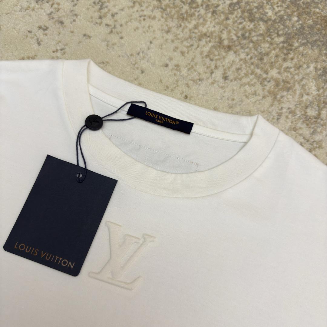 Louis Vuitton Embossed LV Long-Sleeved T-Shirt   1AIOIP - EUR FASHION
