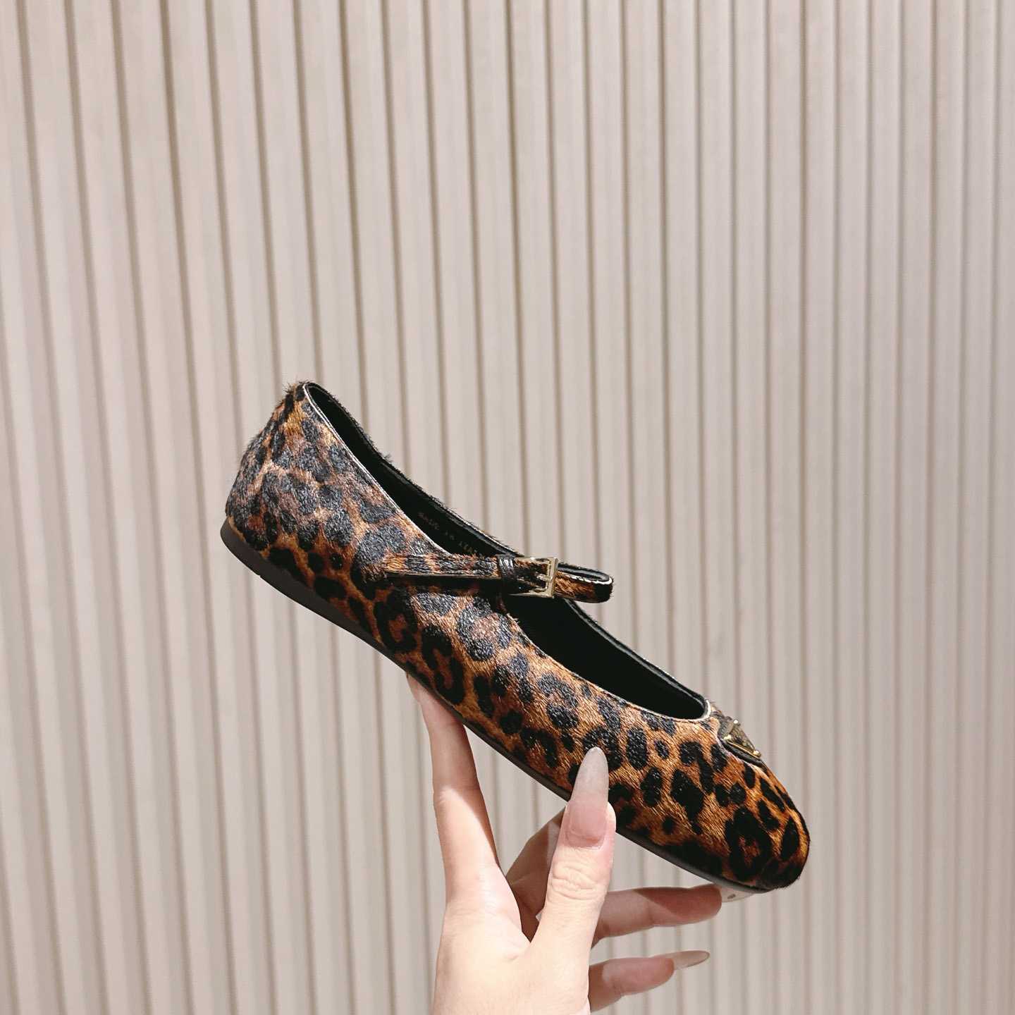 Prada leopard-print Ballerina Shoes - EUR FASHION