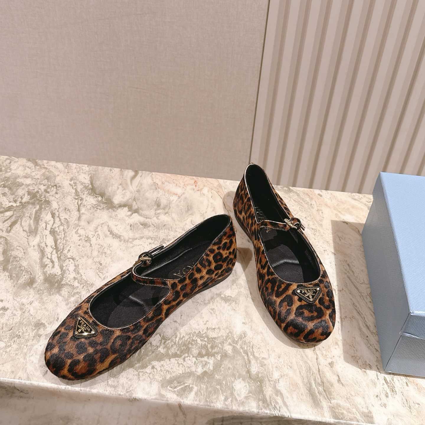 Prada leopard-print Ballerina Shoes - EUR FASHION