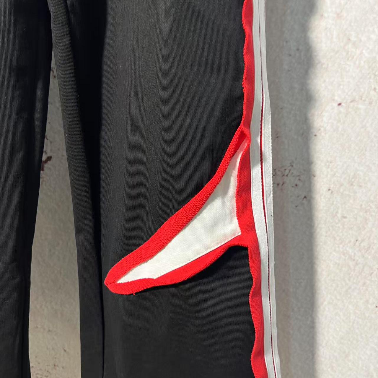 Balenciaga Cut-Up Oversized Sweatpants In Faded Black And White Dry Fleece - EUR FASHION