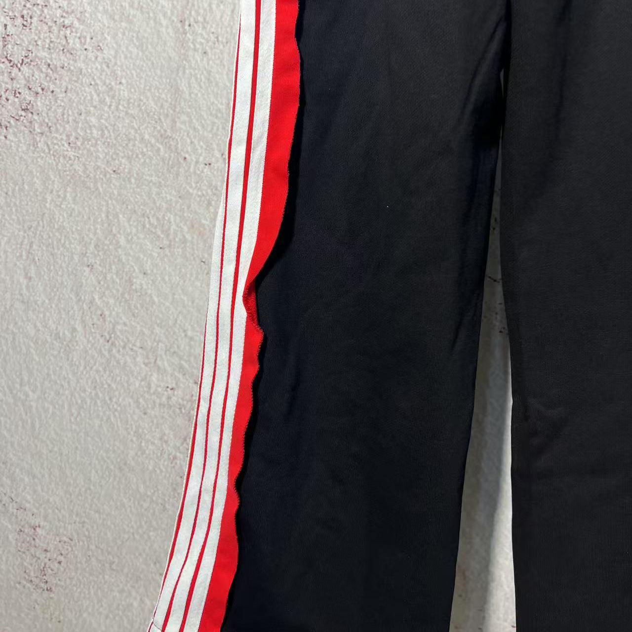 Balenciaga Cut-Up Oversized Sweatpants In Faded Black And White Dry Fleece - EUR FASHION