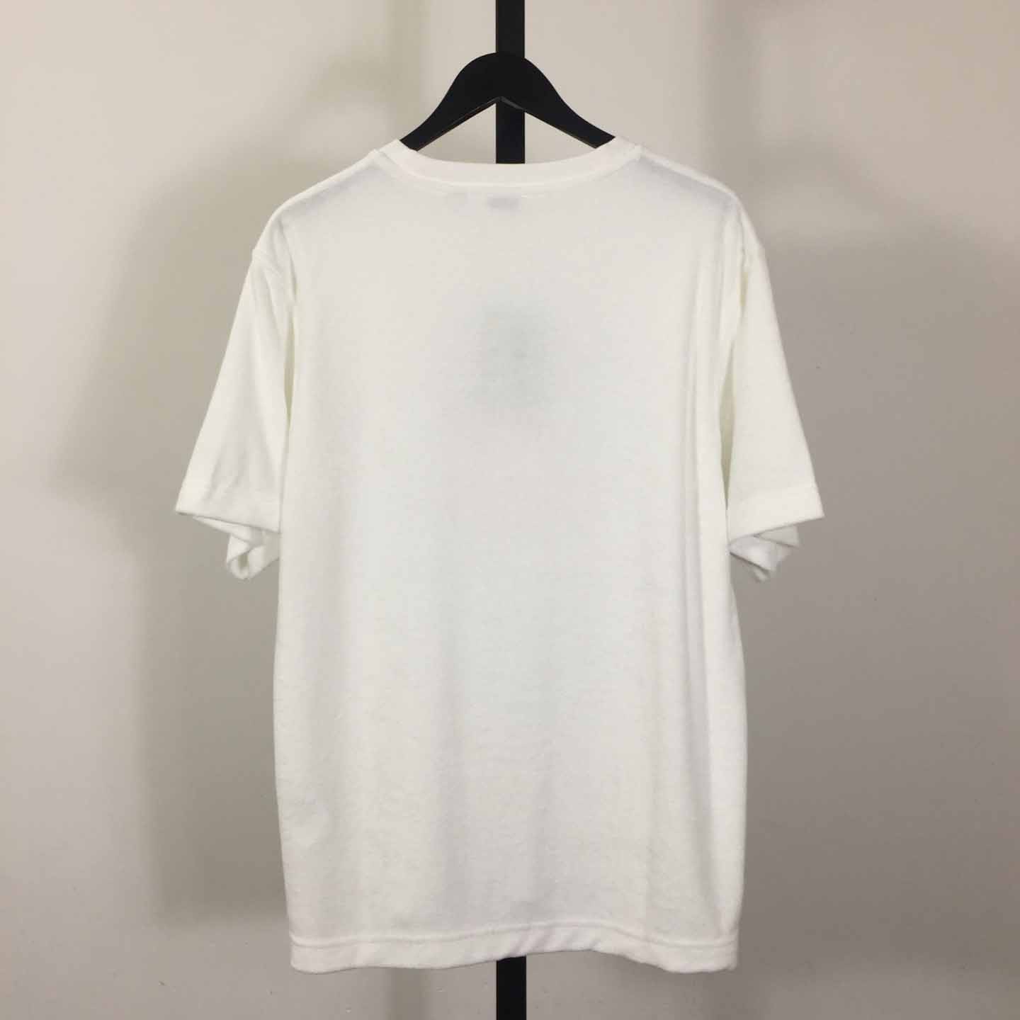 Burberry Knight Stamp Towelling T-shirt - EUR FASHION