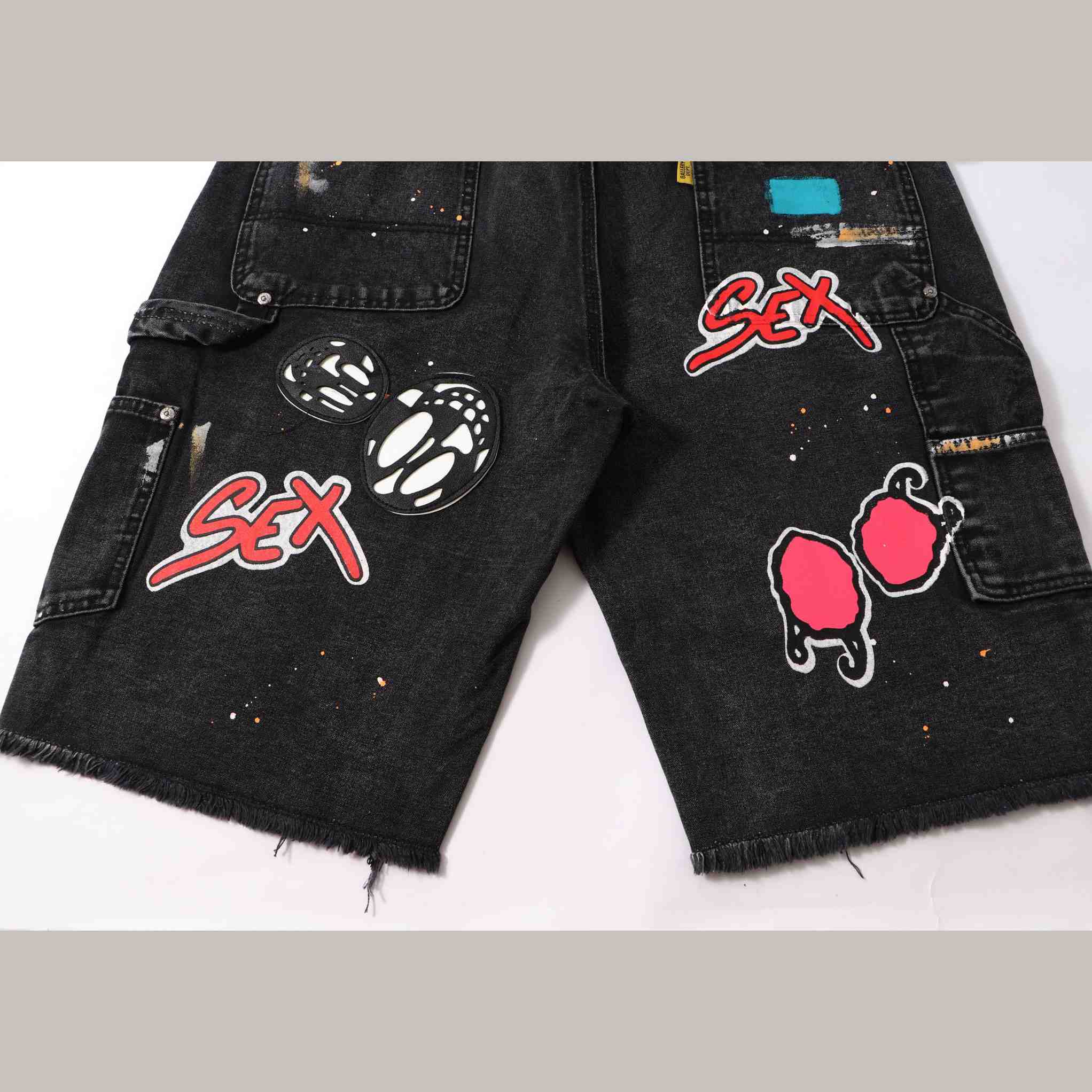 Chrome Hearts Denim Shorts - EUR FASHION