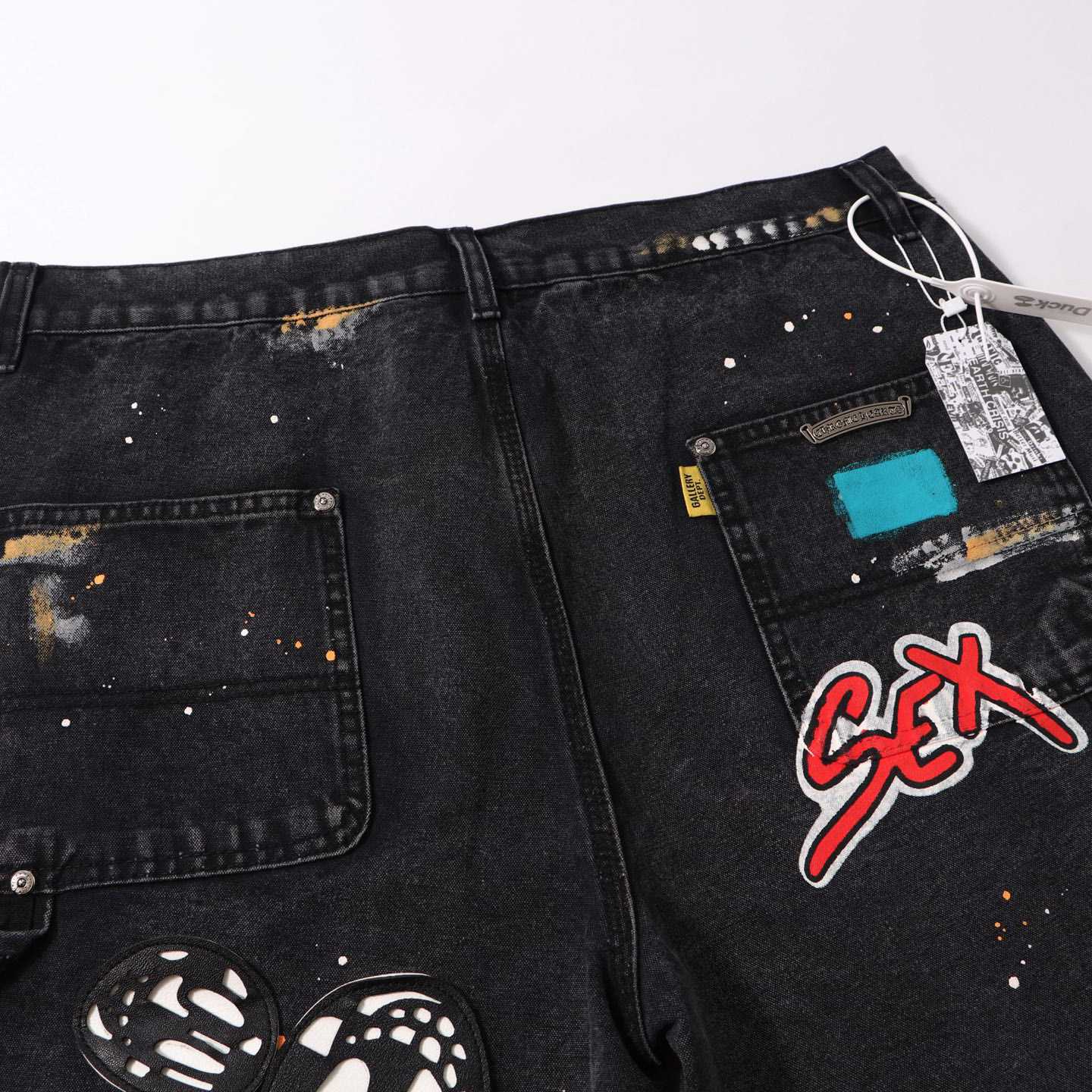 Chrome Hearts Denim Shorts - EUR FASHION