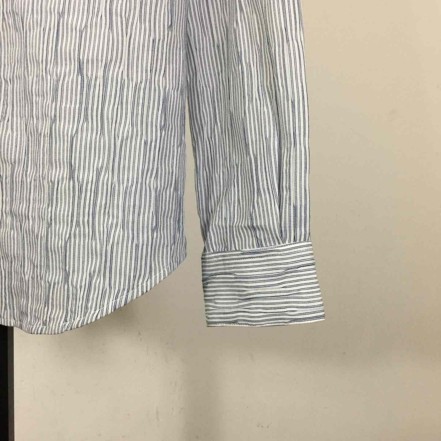Loewe Striped Long-Sleeve Shirt 'Blue/White' - EUR FASHION