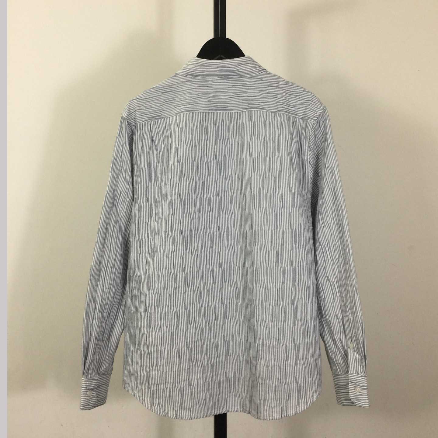 Loewe Striped Long-Sleeve Shirt 'Blue/White' - EUR FASHION
