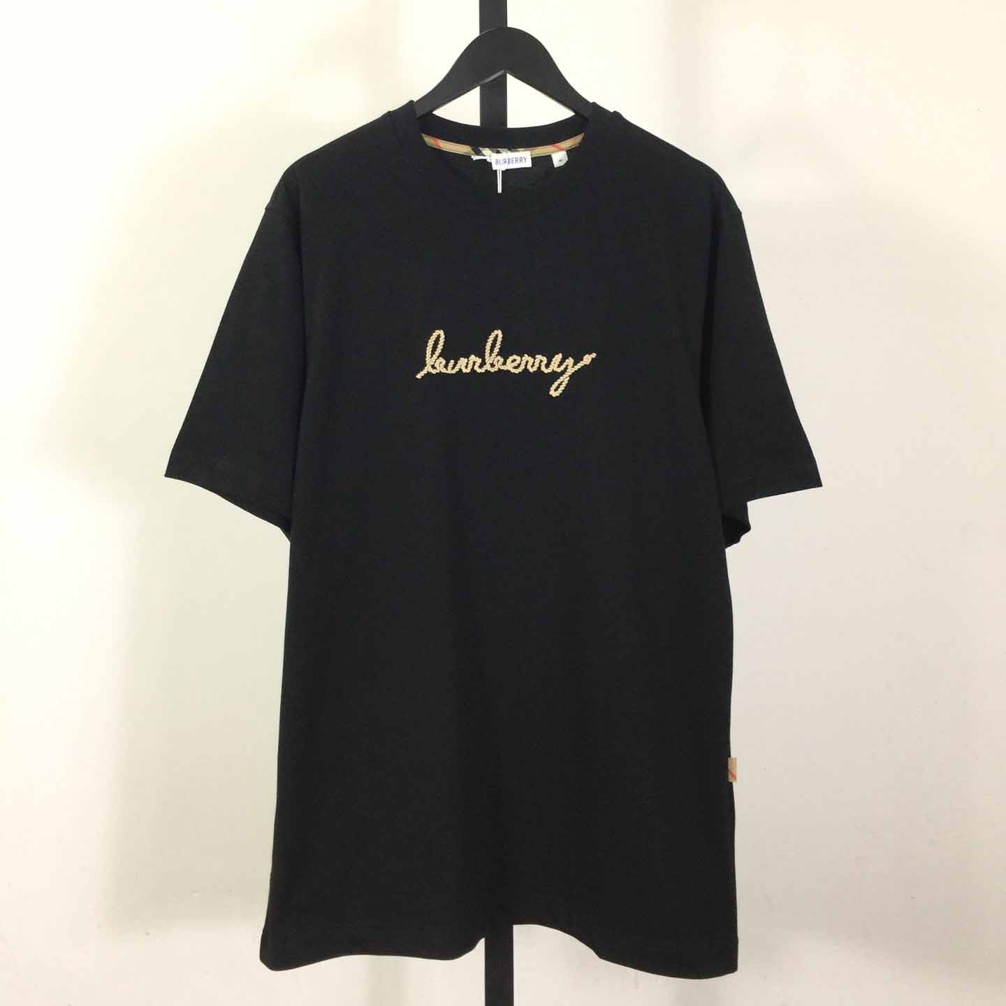 Burberry Check EKD Cotton T-shirt - EUR FASHION