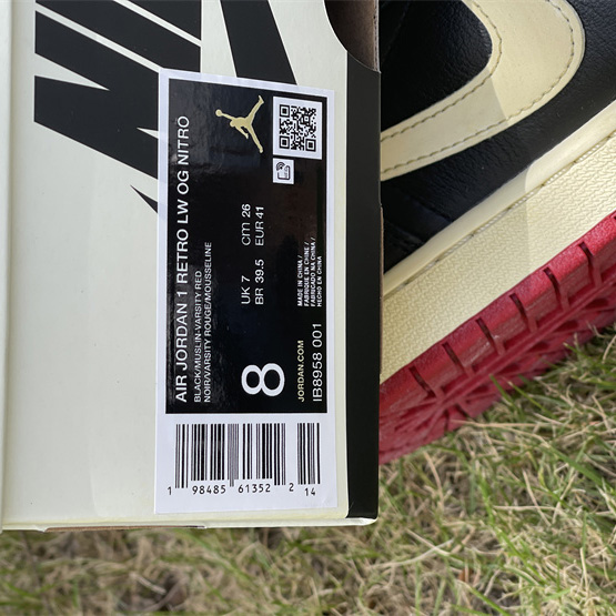 Nigel Sylvester x Jordan Air Jordan 1 Low OG Nitro Better With Time    IB8958-001 - EUR FASHION