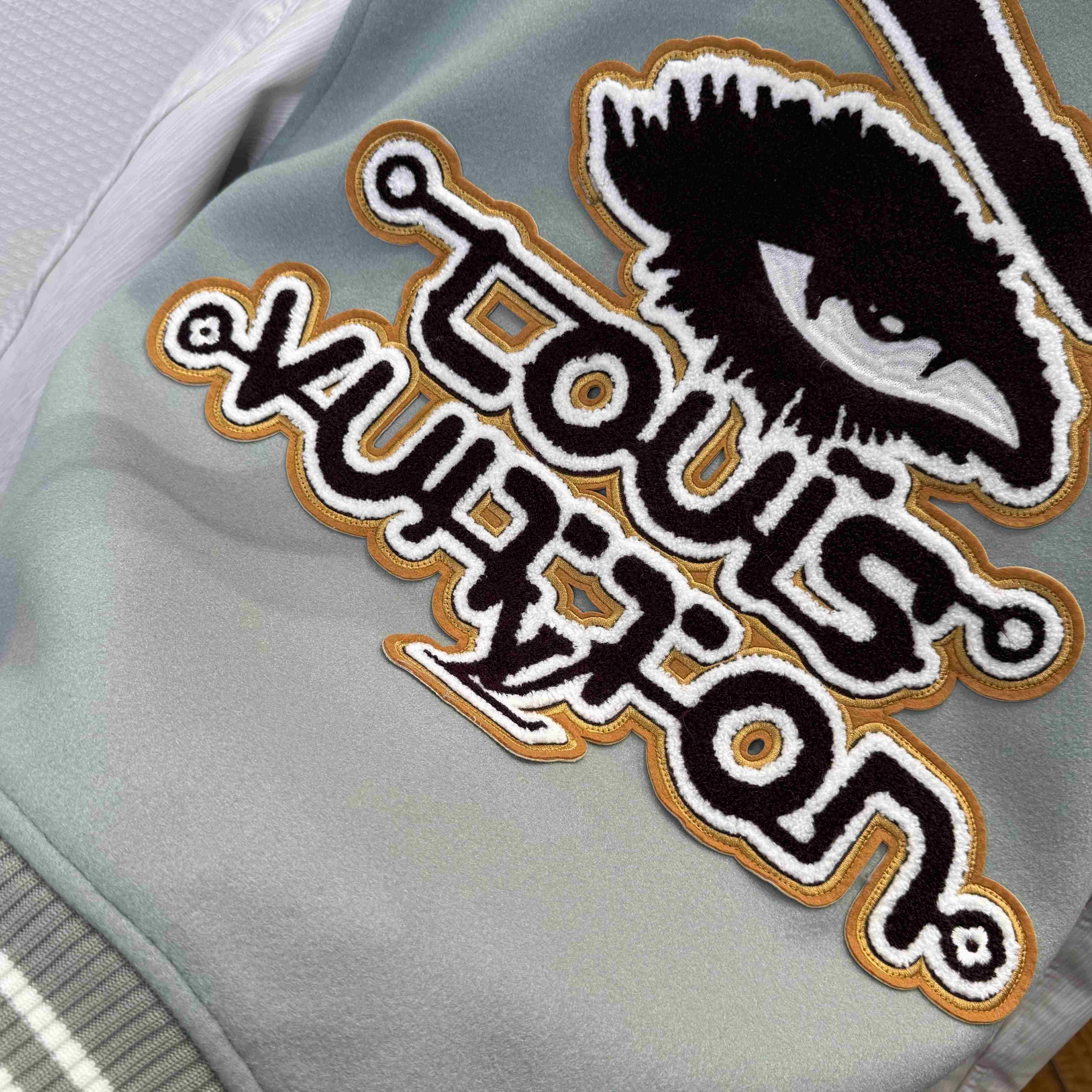 Louis Vuitton Varsity Leather Blouson   1ABY6D - EUR FASHION