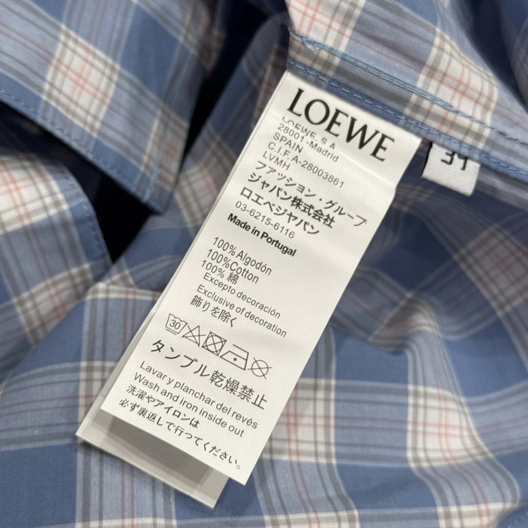 Loewe Short Sleeve Shirt - EUR FASHION