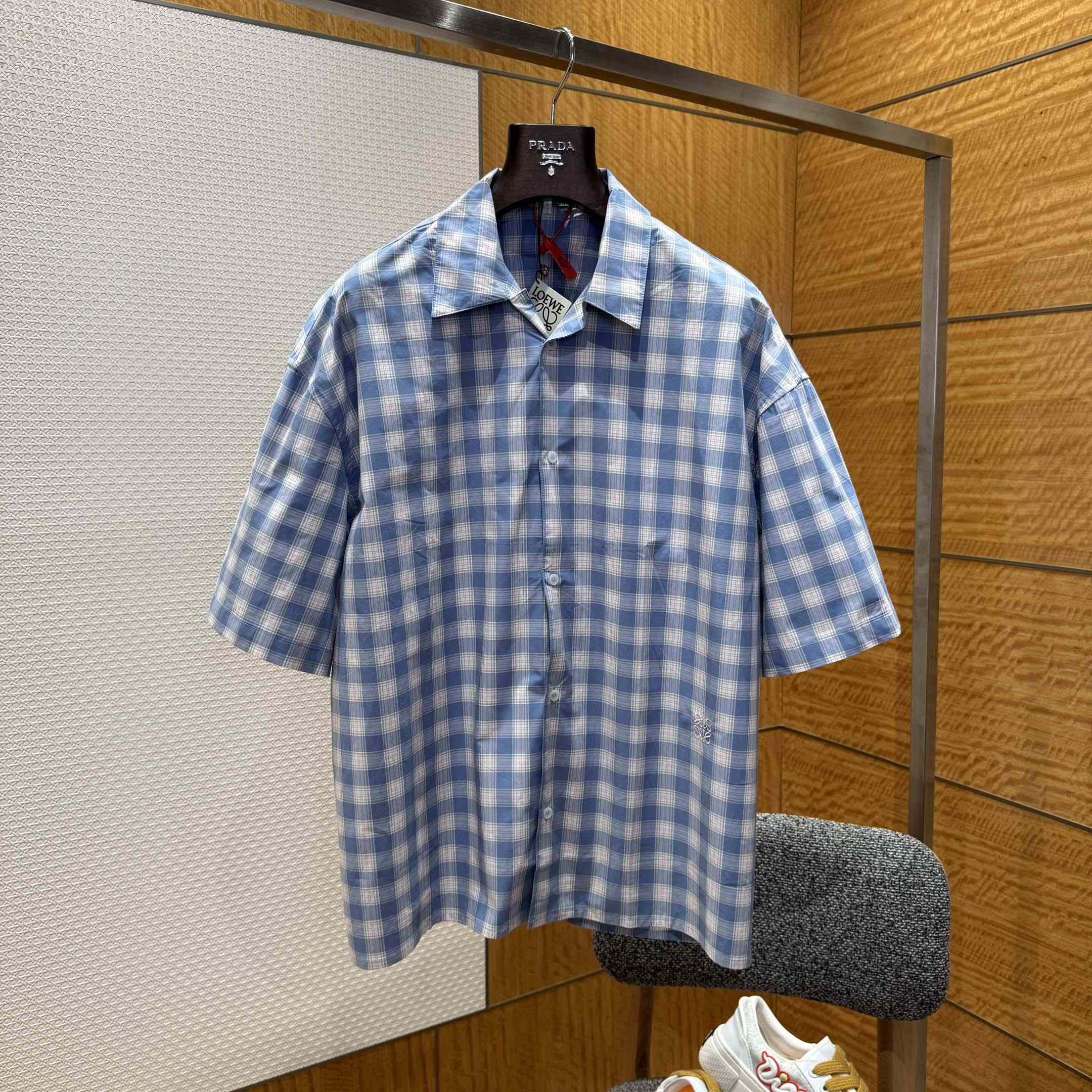 Loewe Short Sleeve Shirt - EUR FASHION