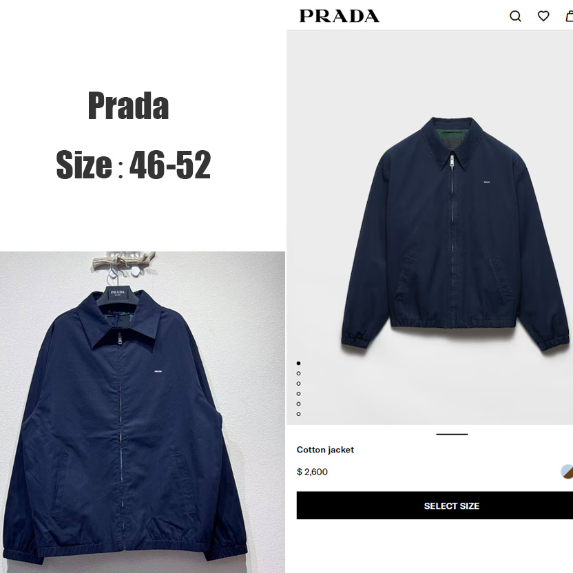 Prada Cotton Jacket - EUR FASHION