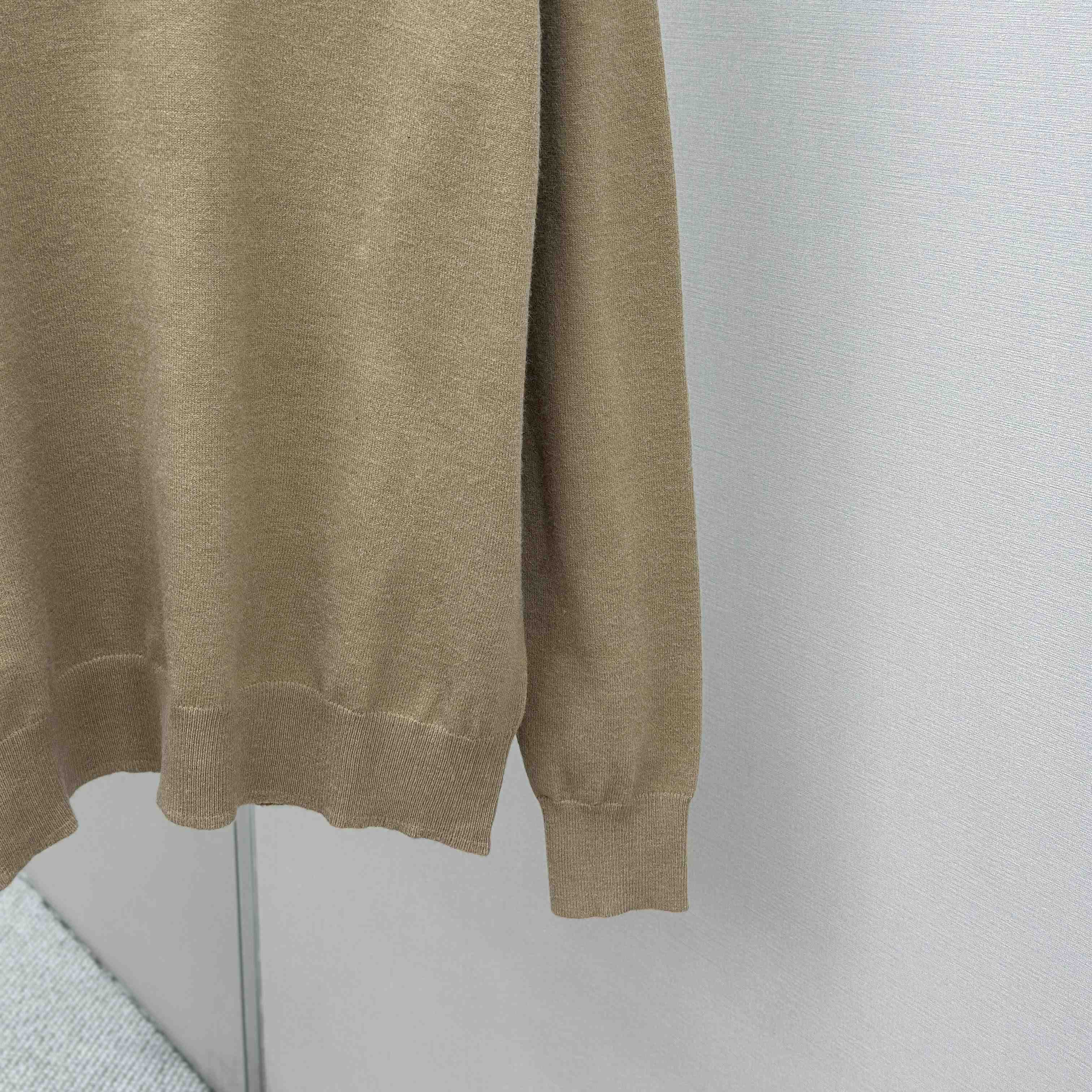 Burberry Long-sleeve Cashmere Blend Polo Shirt - EUR FASHION