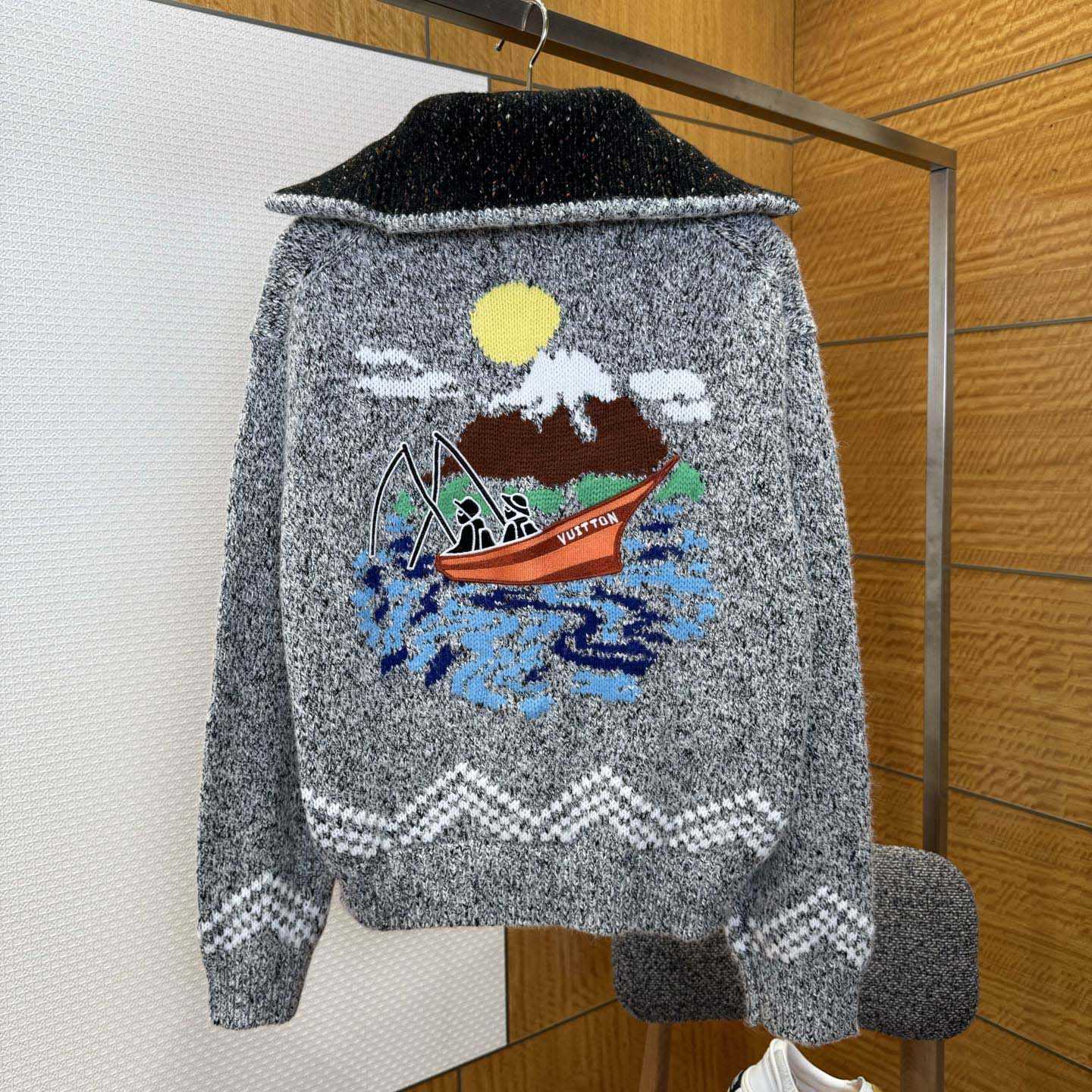 Louis Vuitton Zippered Knitted Blouson   1AIMD0 - EUR FASHION
